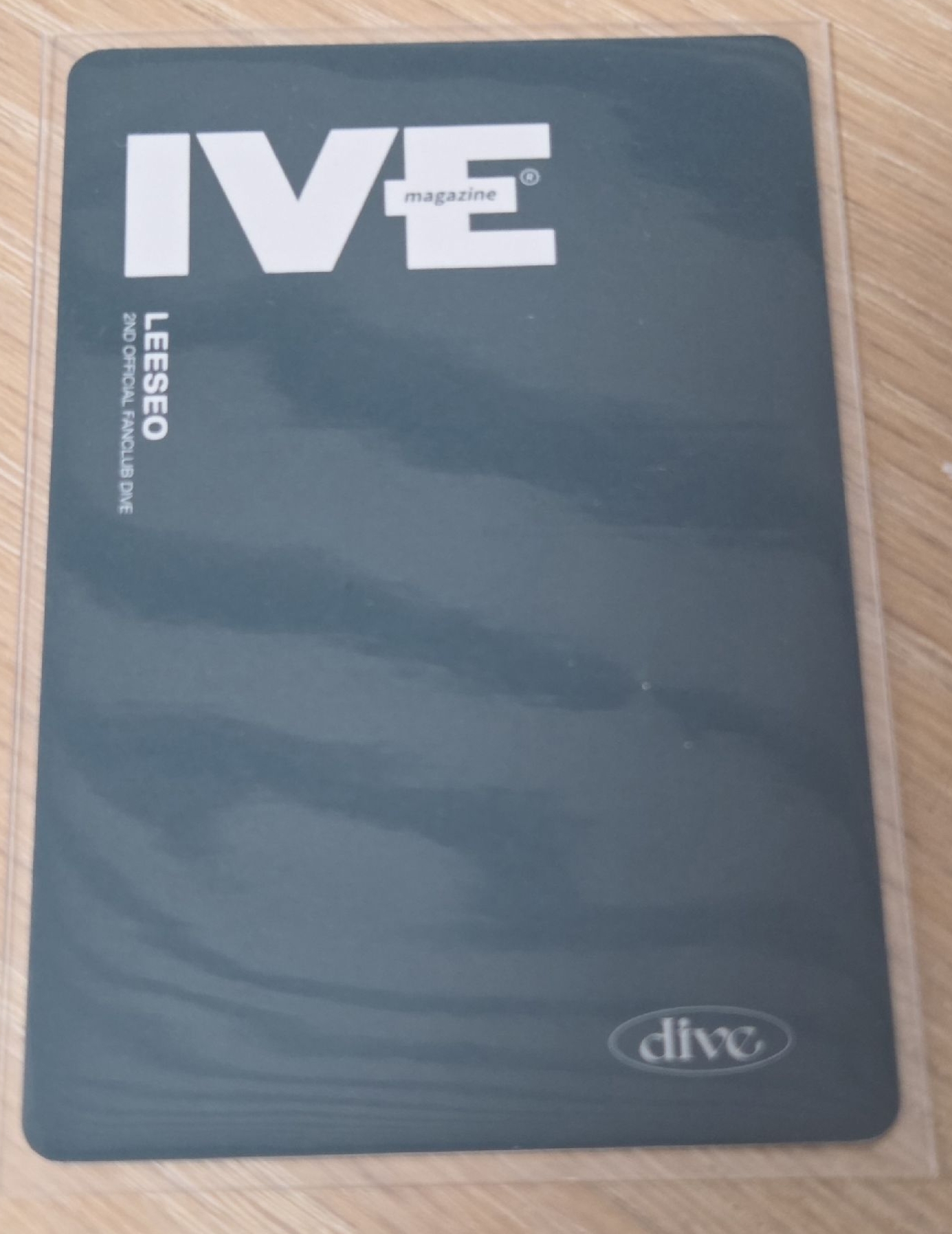 IVE leesseo 二期會員卡