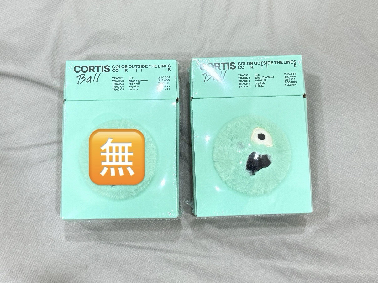 CORTIS 未拆球專 可今天寄出