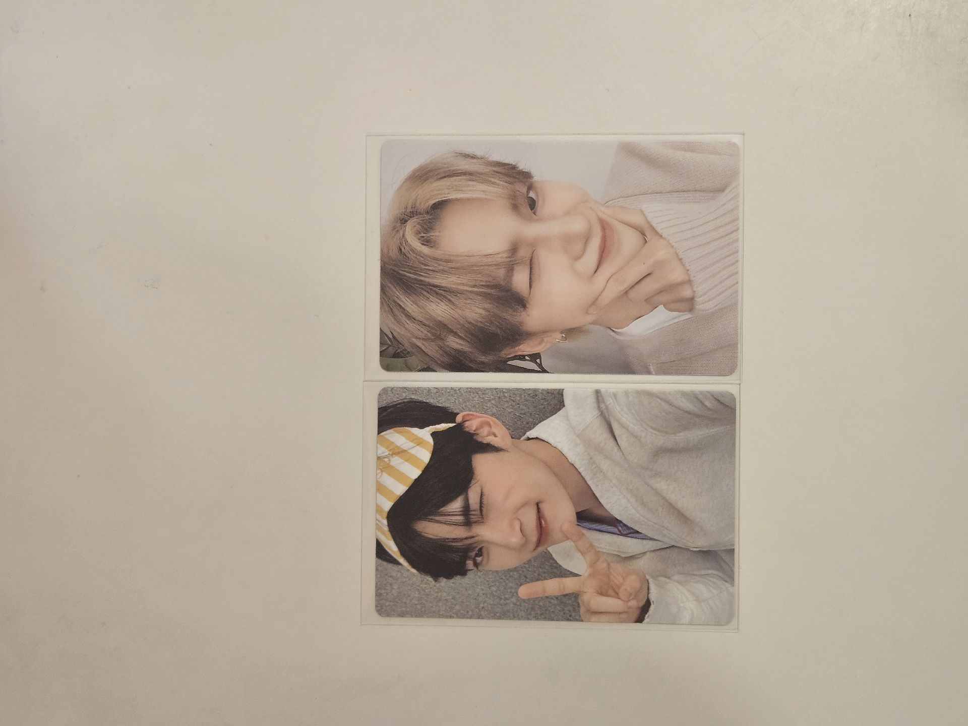 SG 年曆卡 固配 韓彬+馬修