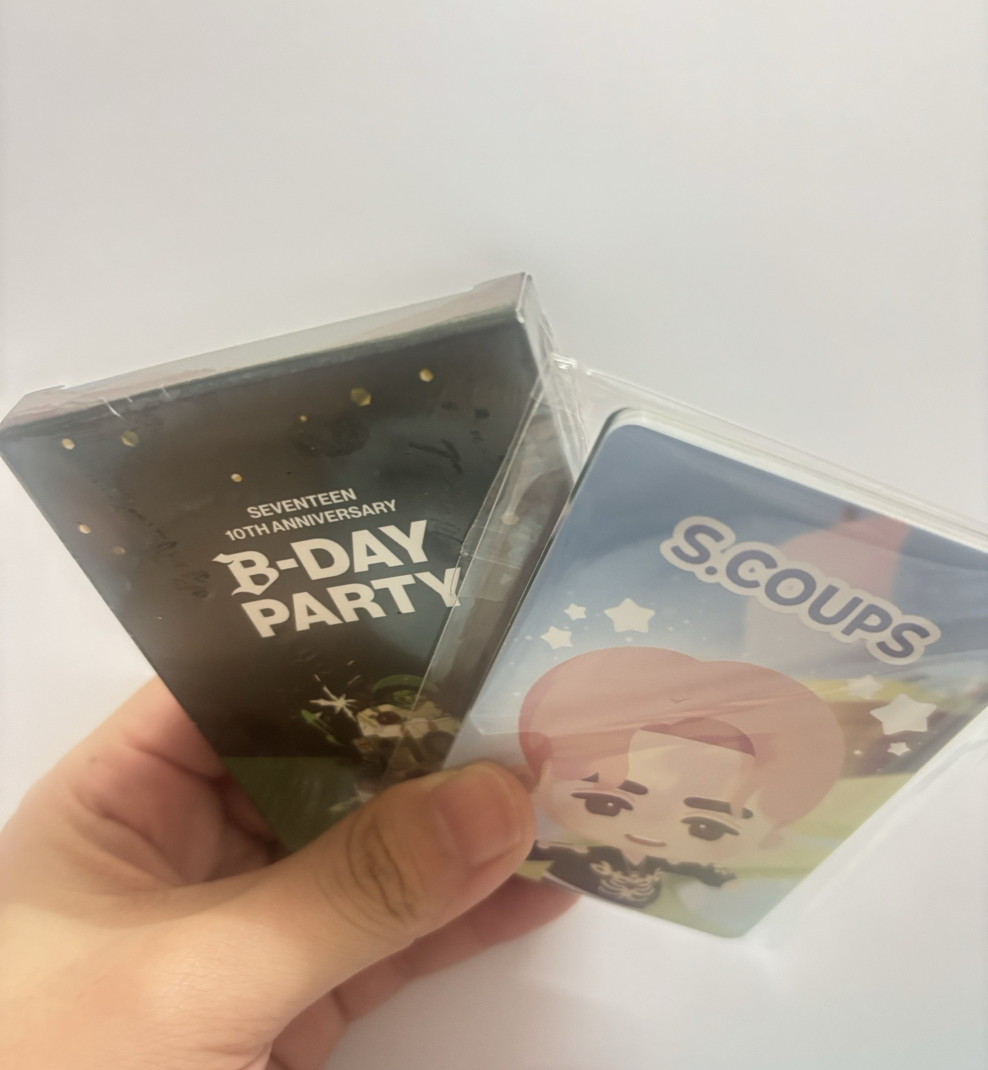 十週年集章卡 + puzzle SVT遊戲卡