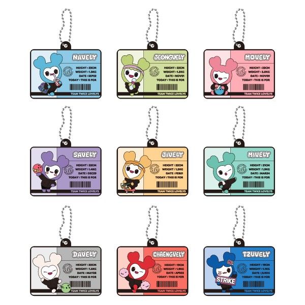 [ TWICE ] 線上一番抽 小旗幟 證件吊飾