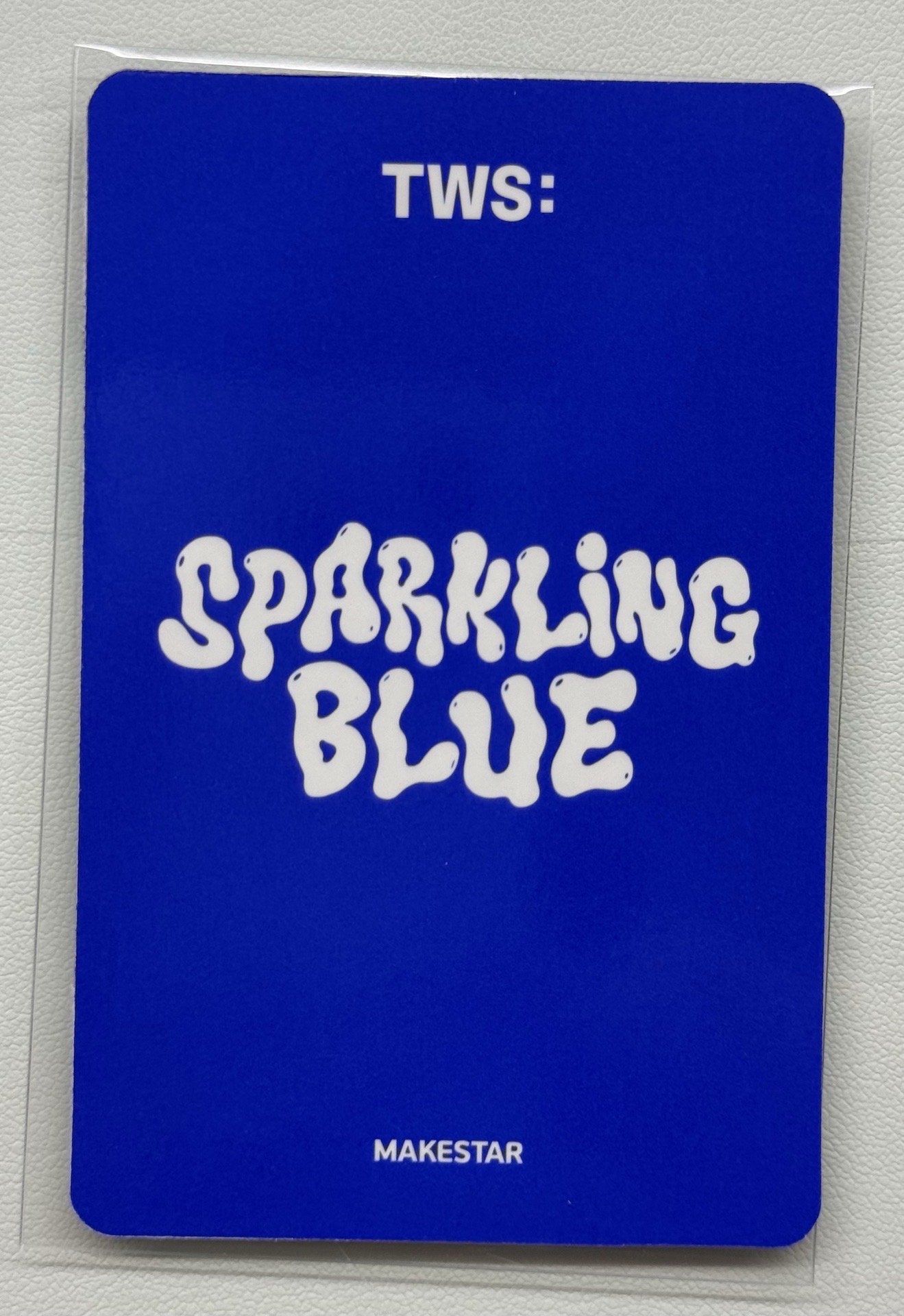 Sparkling Blue ms 韓振簽售卡 