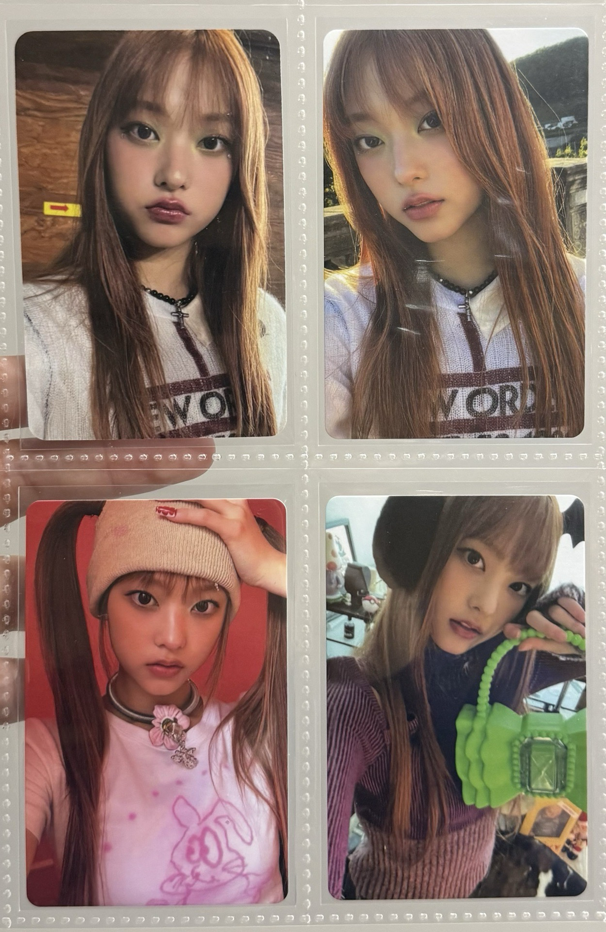 NewJeans 全員小卡盤 共18張