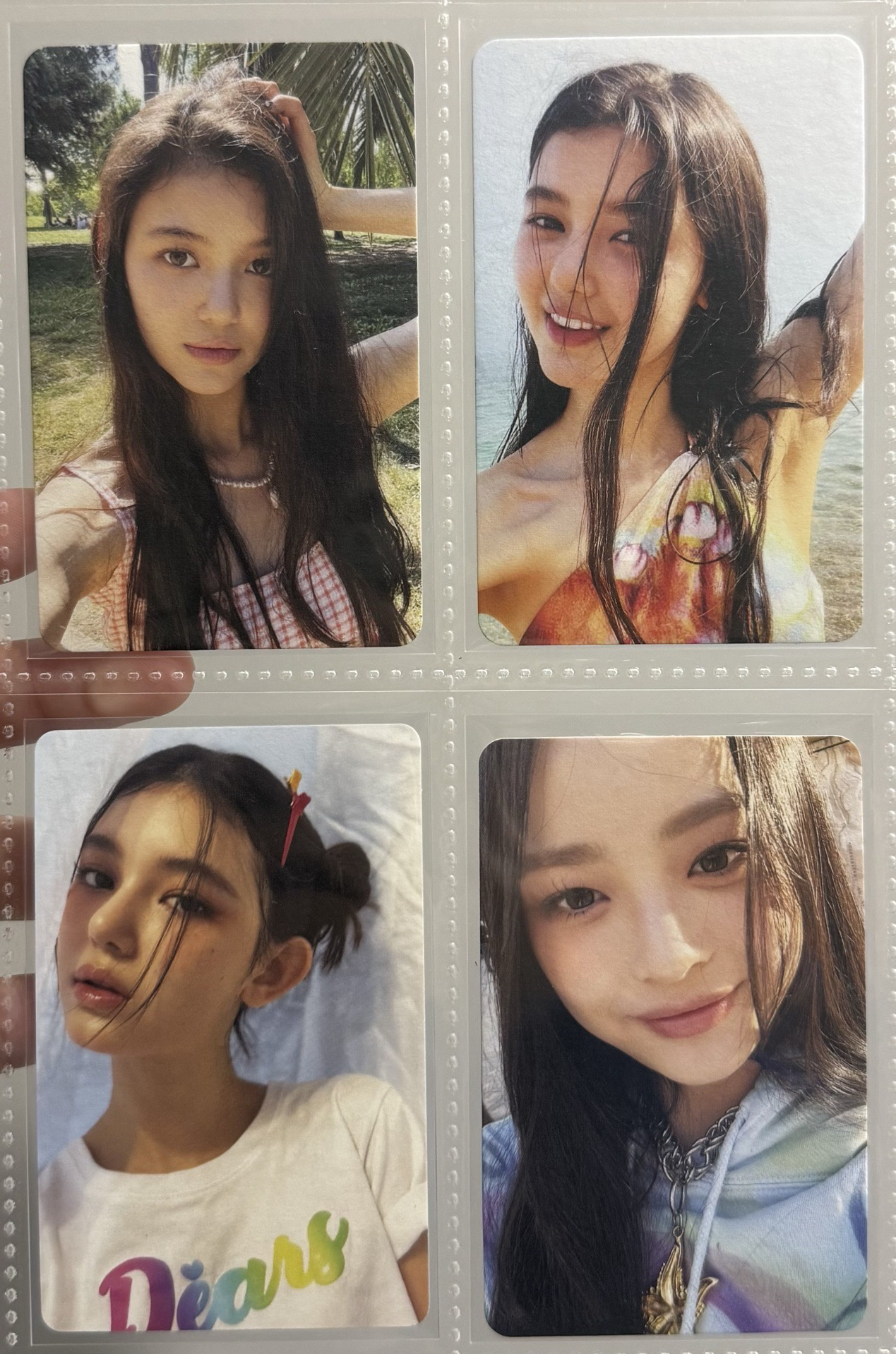 NewJeans 全員小卡盤 共18張