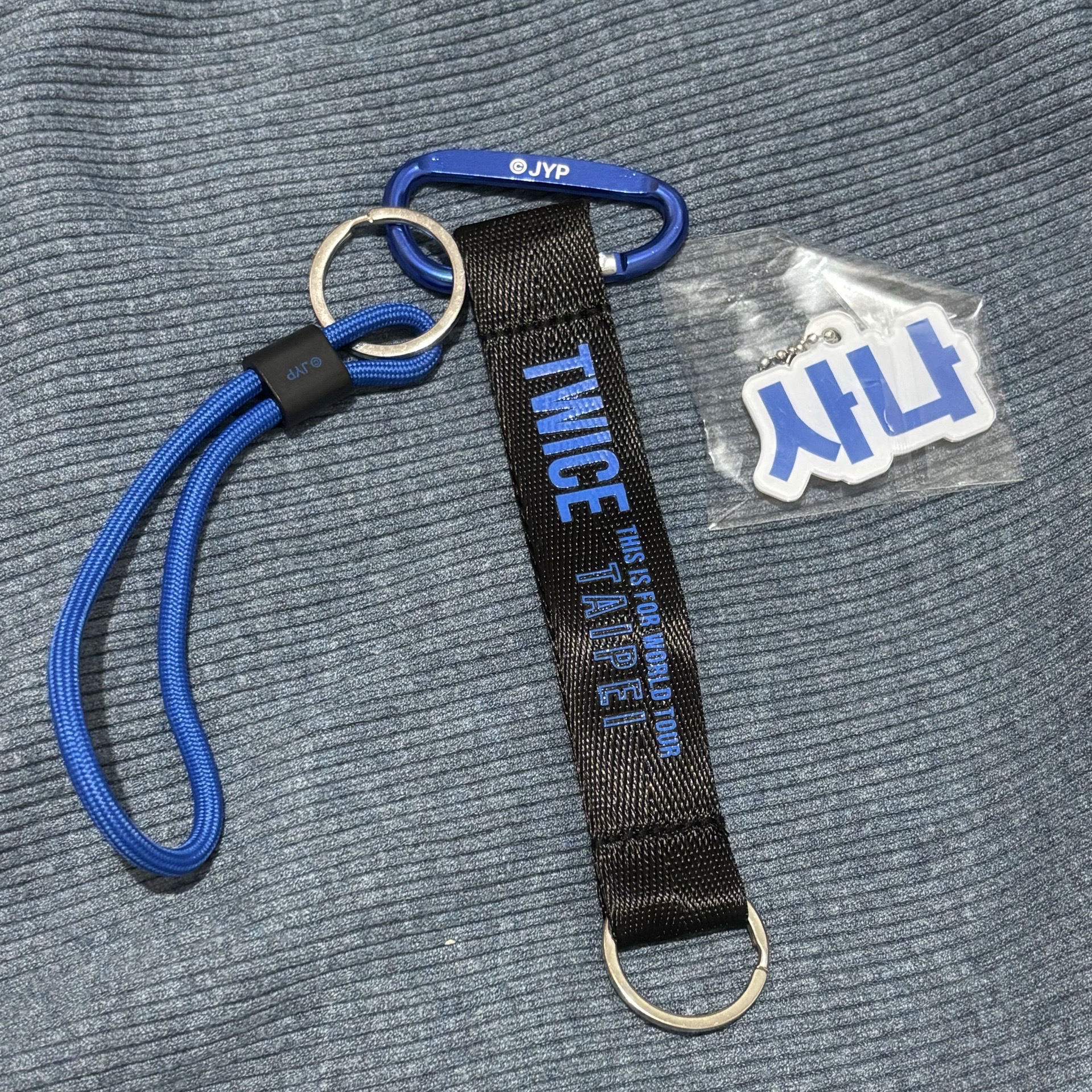 台北快閃DIY鑰匙圈Sana韓文款（可議）