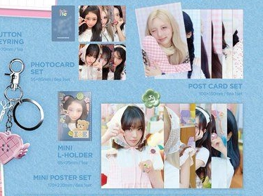 IVE 2026年曆 各成員set