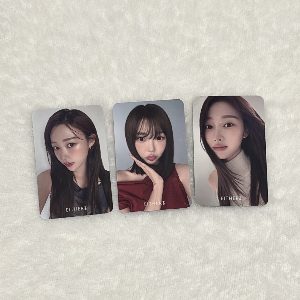 ❇️either&4.0代言卡吉 一套