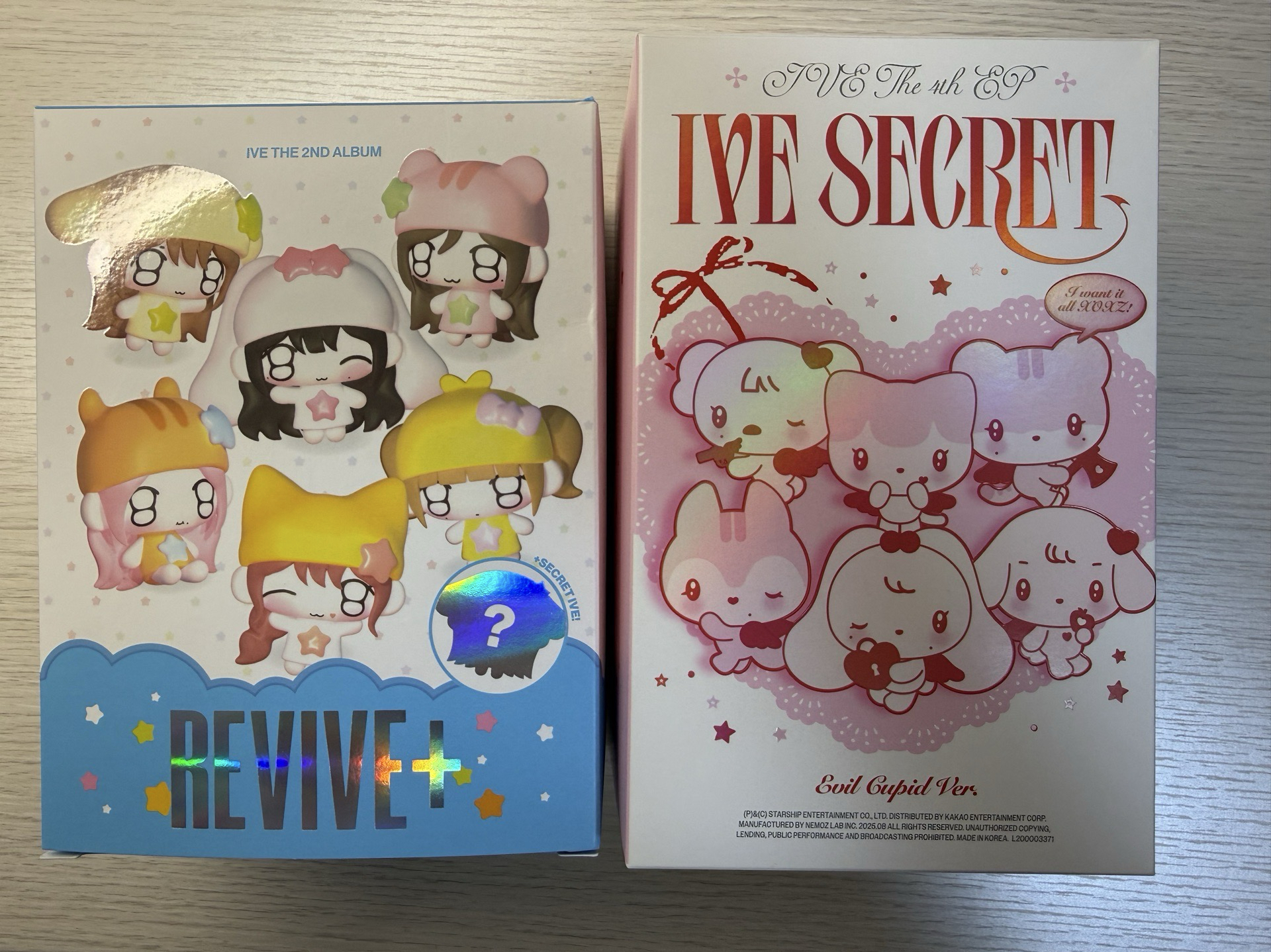  IVE SECRET瑞娃全專 IVE REVIVE+瑞娃全專 特別專專卡 IVE SWITCH特別專 瑞專卡