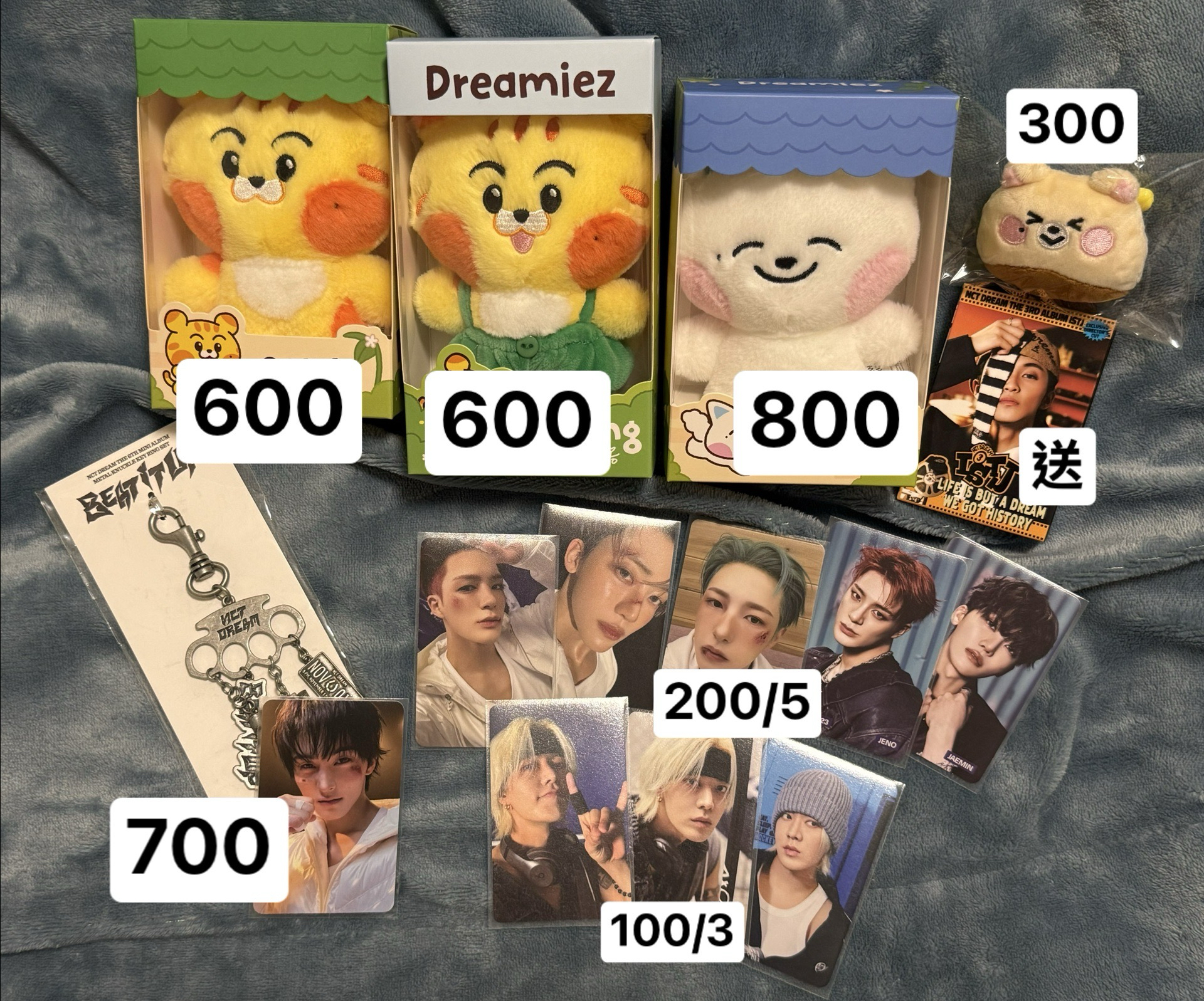 NCT DREAM原皮娃娃小盤