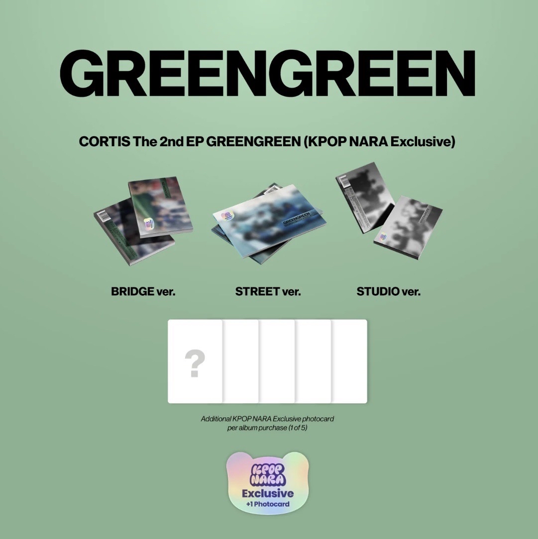 CORTIS GREENGREEN Kpop Nara 全新未拆專