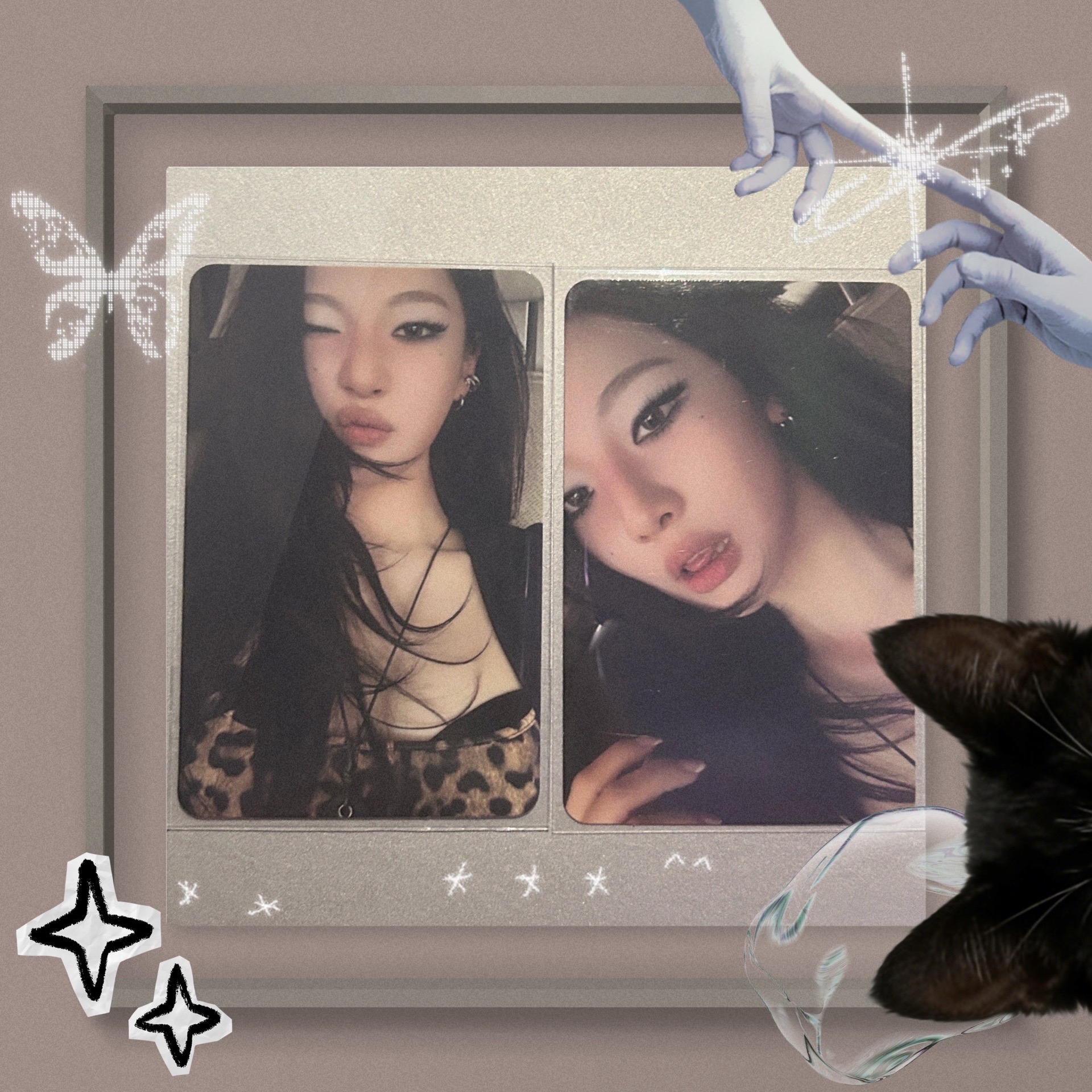 豹紋寧寧（兩張一起）