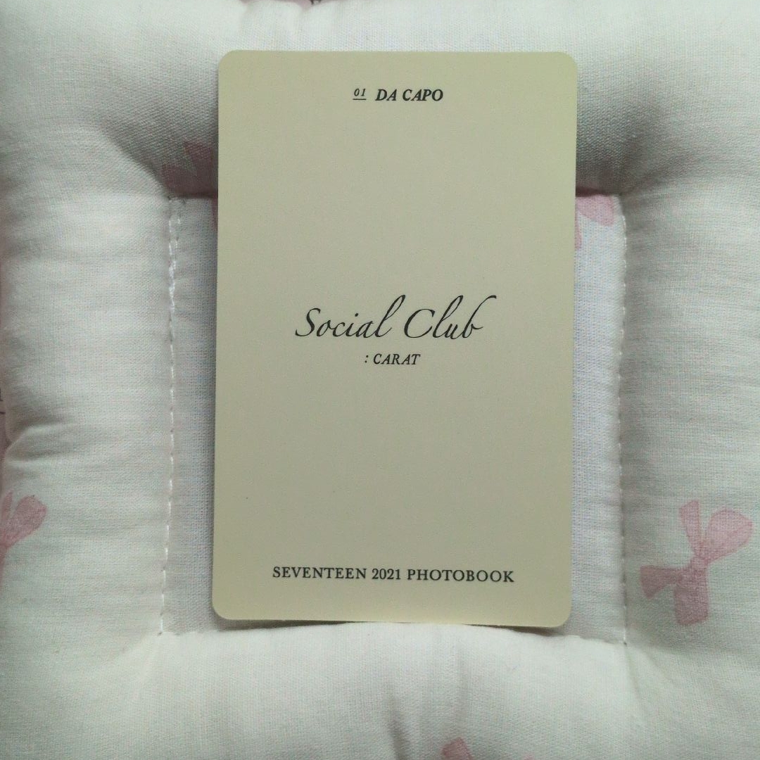 SOCIAL CLUB 寫真卡