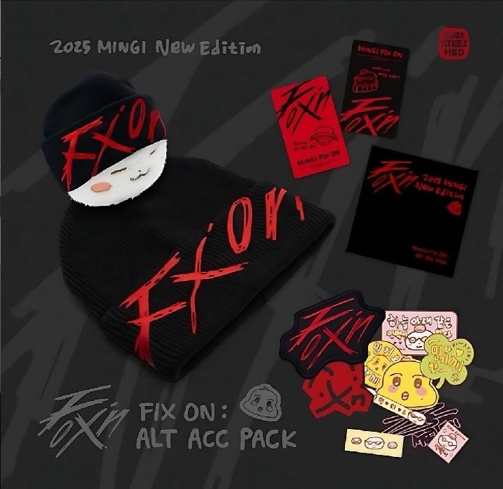 未拆／[MINGI FIX ON] : ALT ACC PACK 生日禮盒 25年生日MD