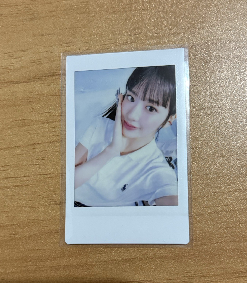 IVE安俞真特典小卡（塔店拍立得）