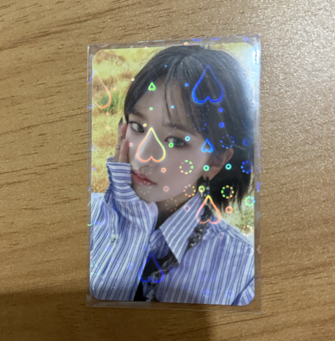 IVE安俞真特典小卡（I’VE MINE打歌卡）