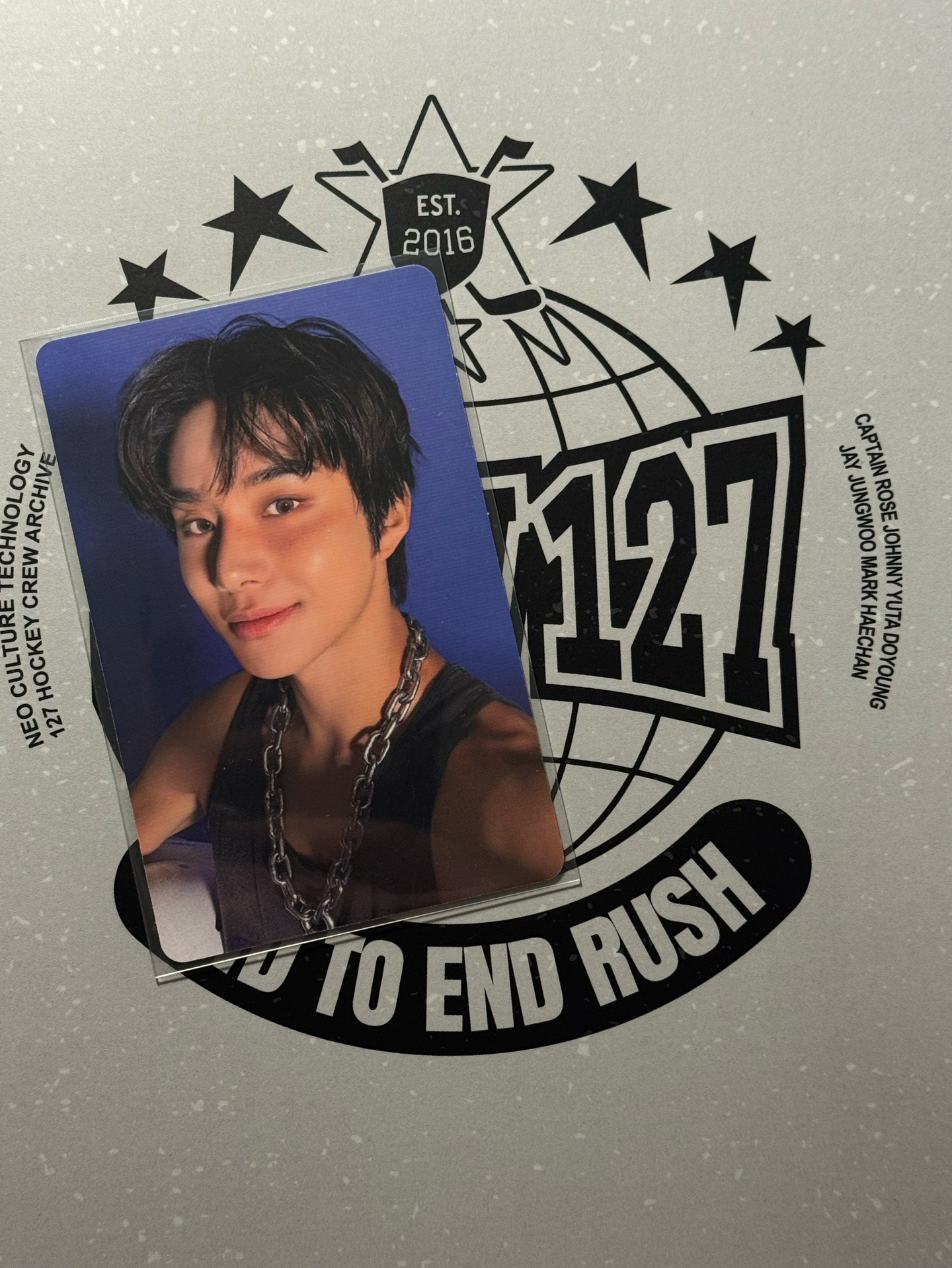 NCT127 年曆 小卡