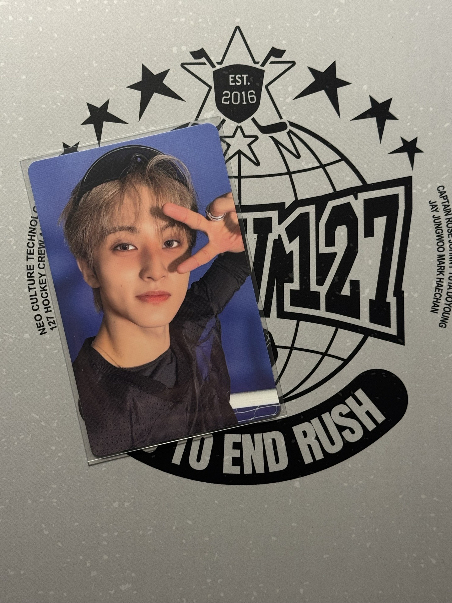 NCT127 年曆 小卡