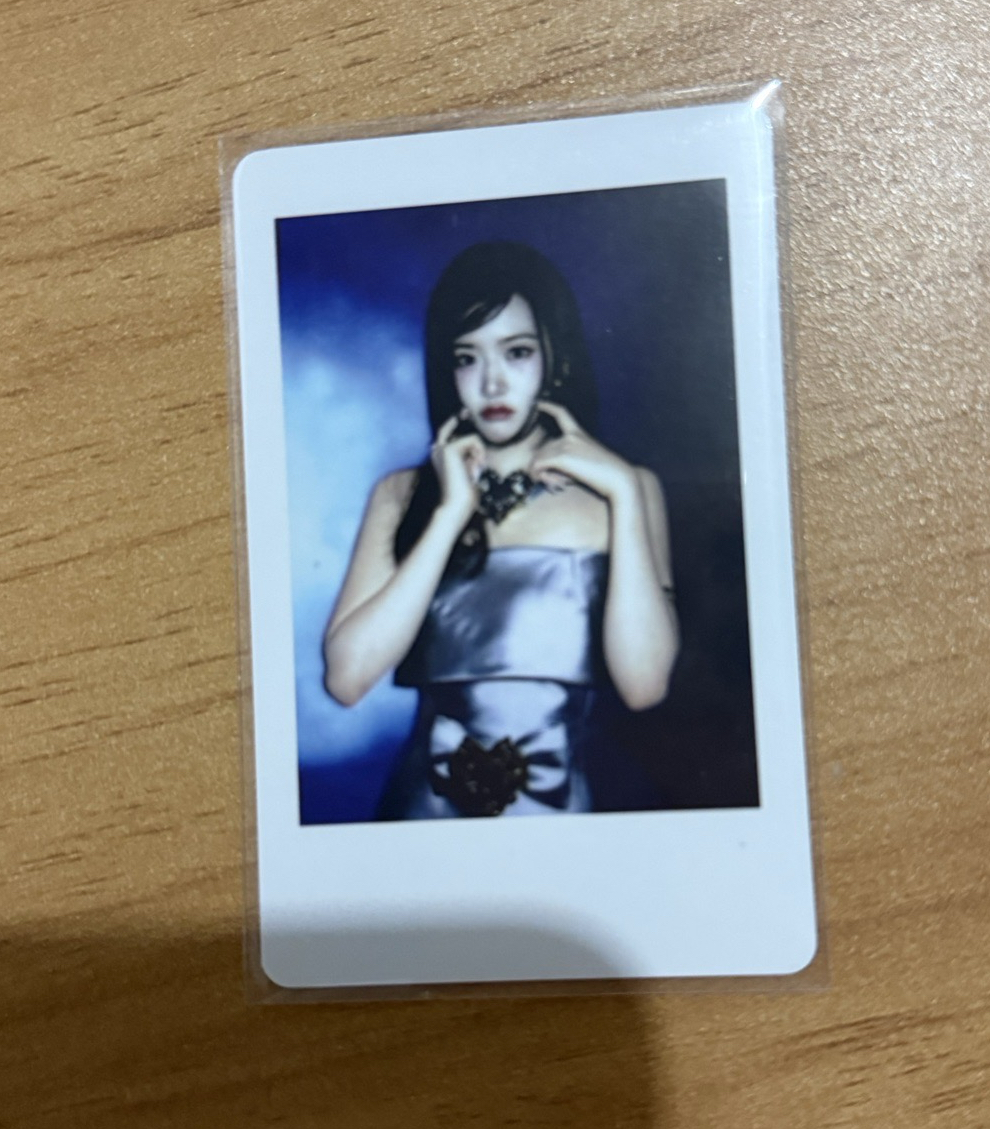 IVE安俞真特典小卡（wm6.0幸運卡拍立得）