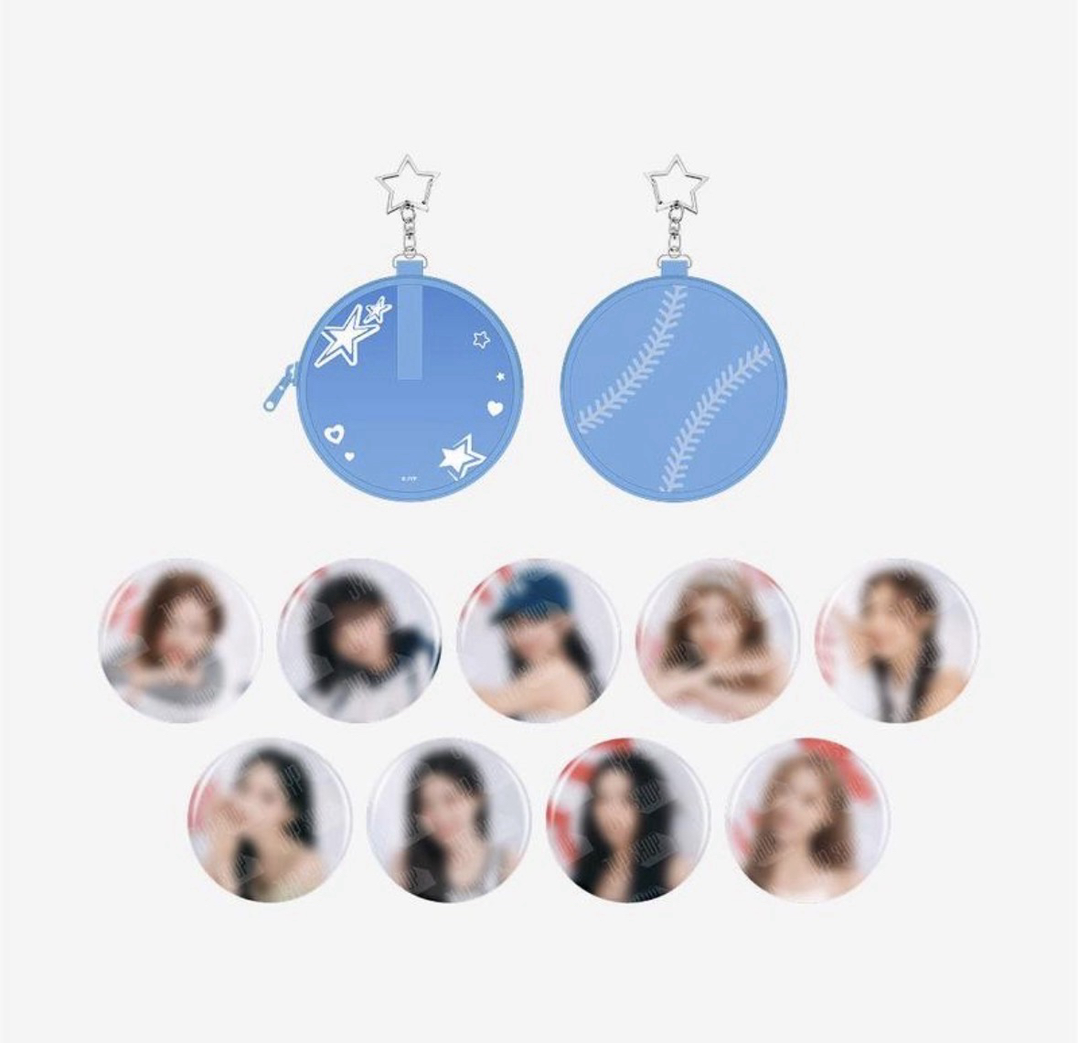 HOME 9ROUND徽章套吊飾組