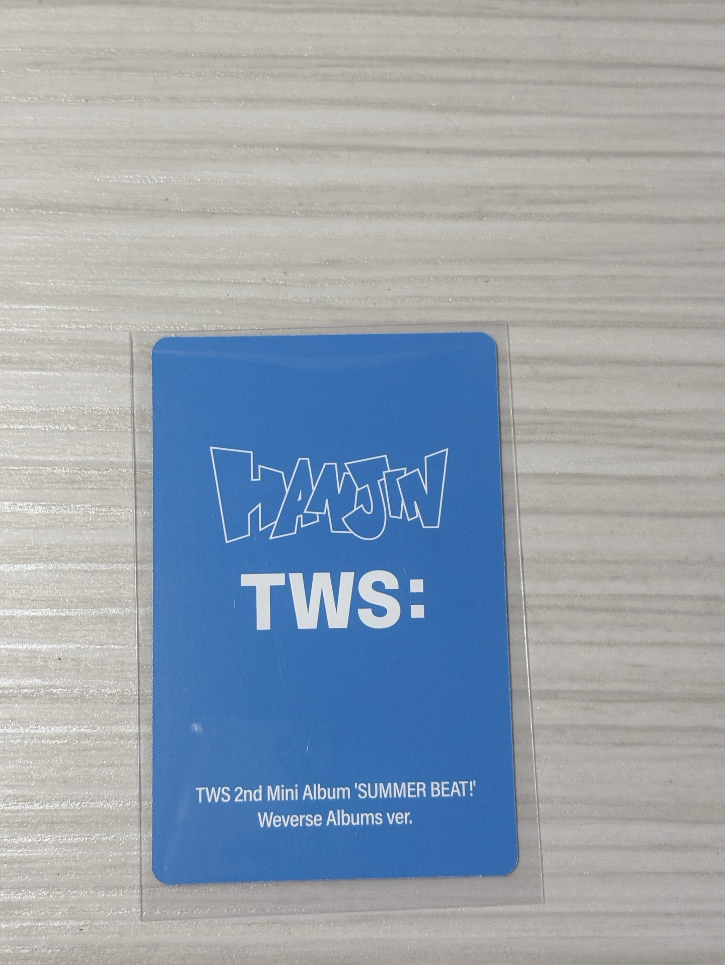 Tws 韓振 迷二 專卡