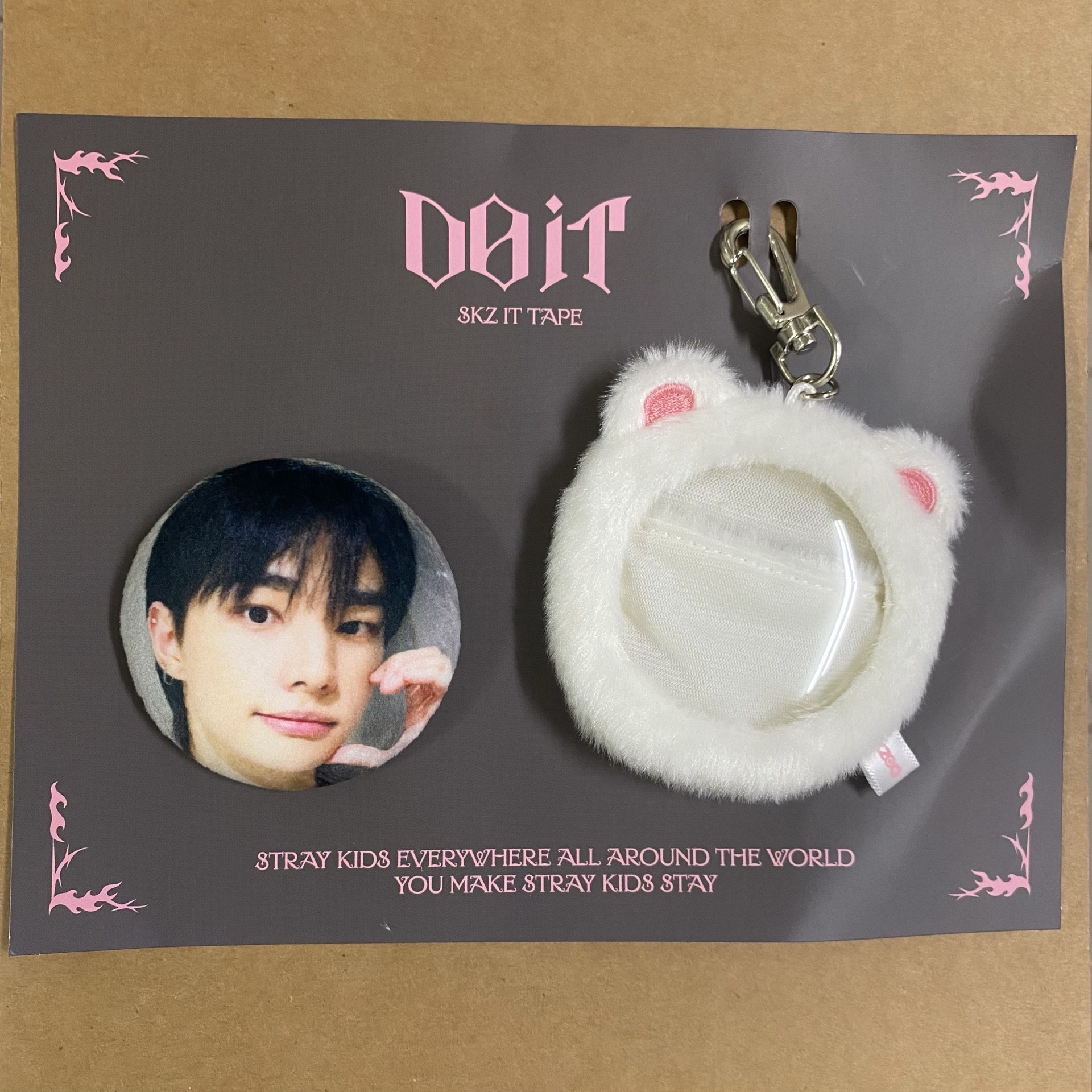 辰辰咪毛絨徽章