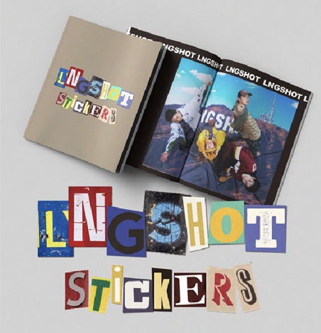 LNGSHOT 貼紙書（無小卡）