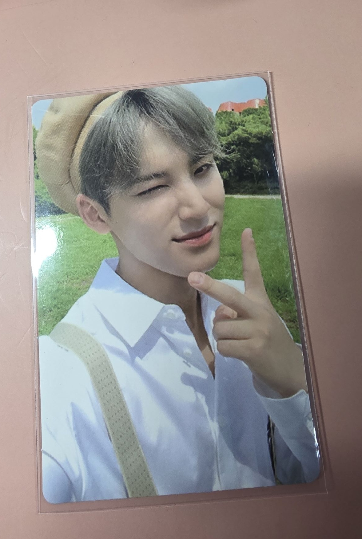 YA 金珉奎 貝雷帽 正三專輯卡