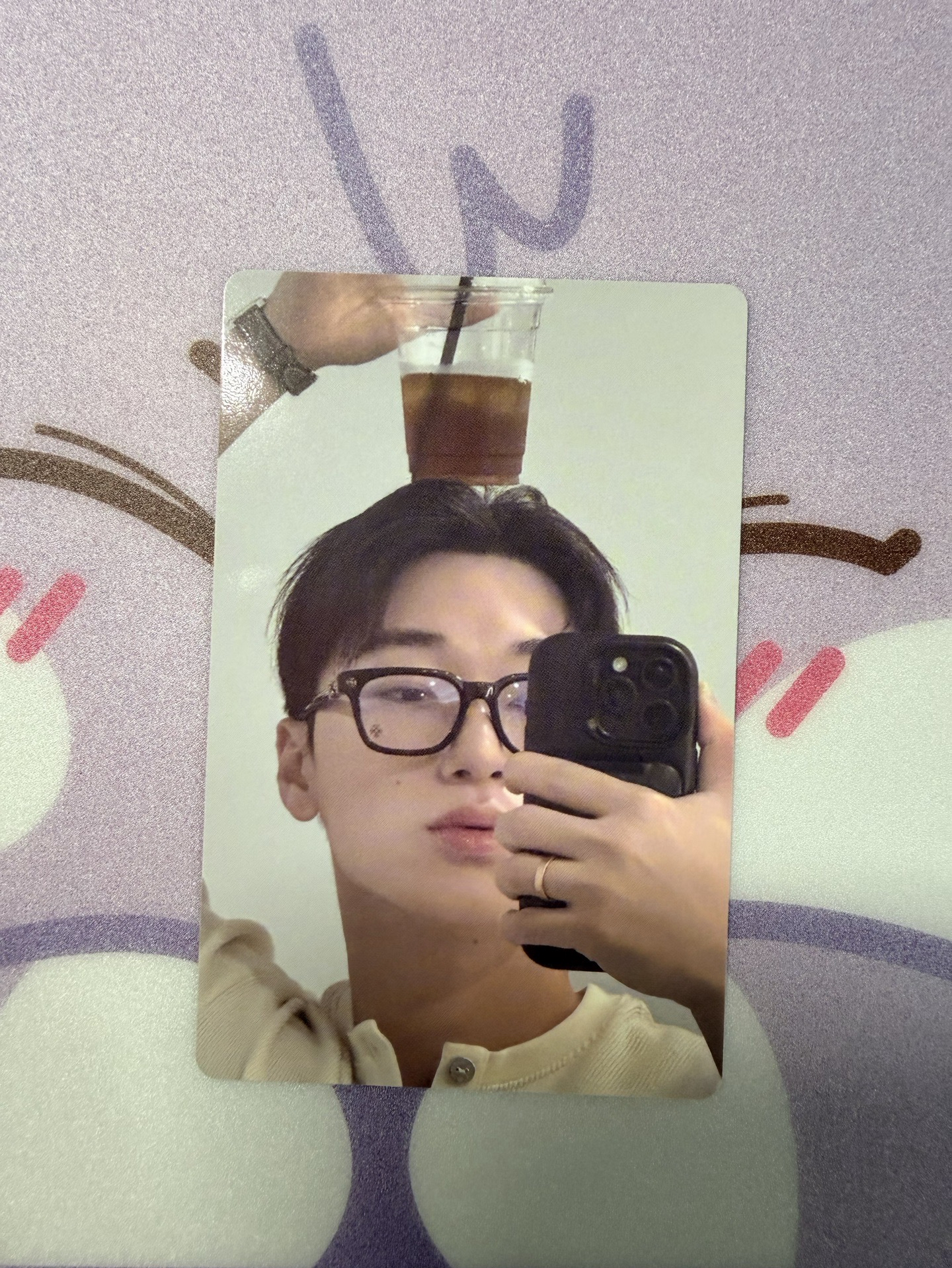 傘尼寶寶 頭上有飲料!!