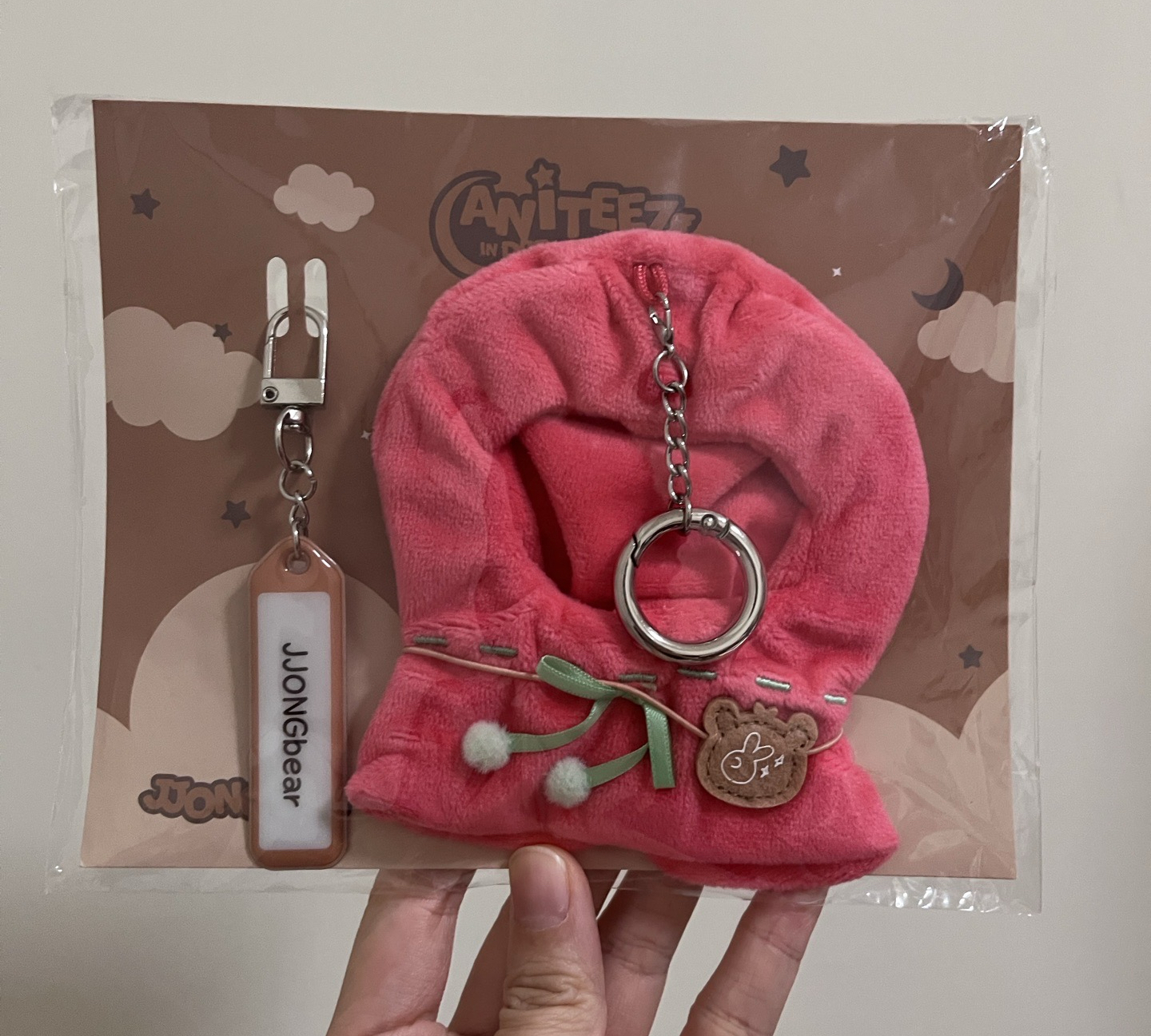 鍾貝爾披風娃衣+鍾貝爾帽子小吊飾