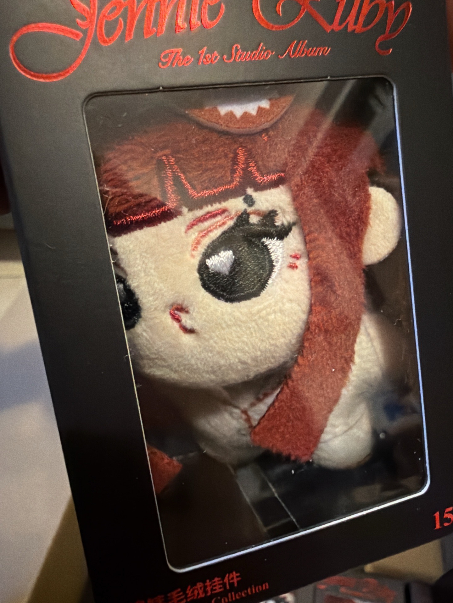 Jennie Ruby✖️Miniso棉娃掛件（白色睡衣）