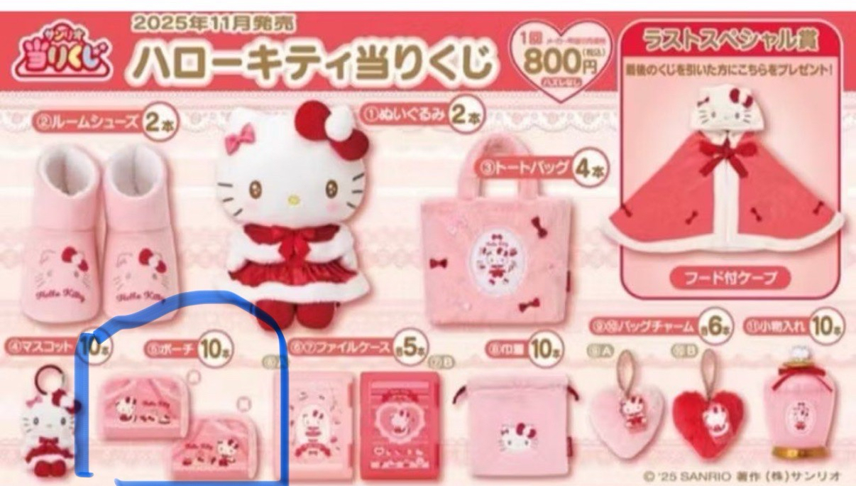 💙hello kitty冬日一番賞