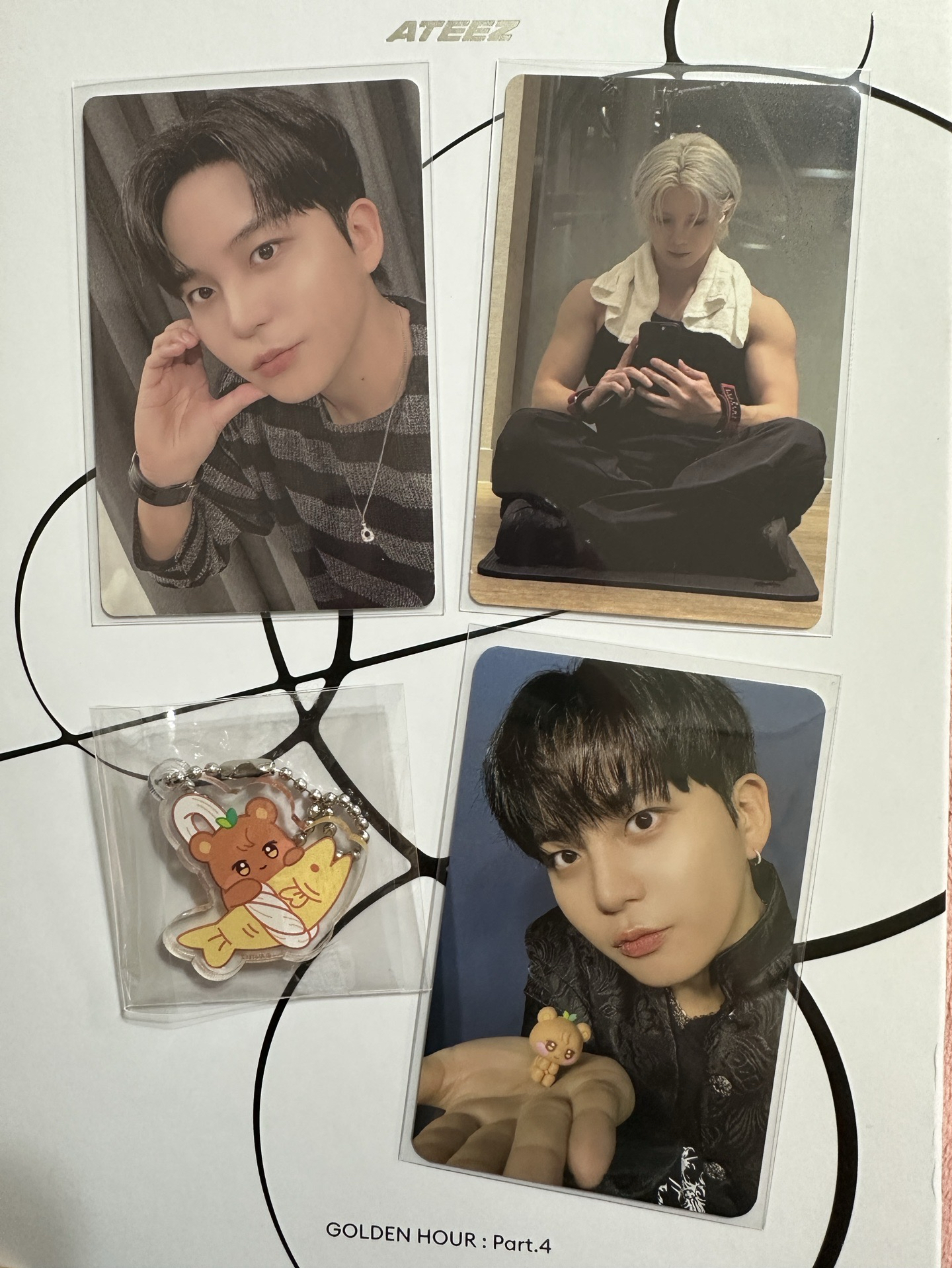 ATEEZ GH4 SW特典+吊飾 鍾浩（含全專）
