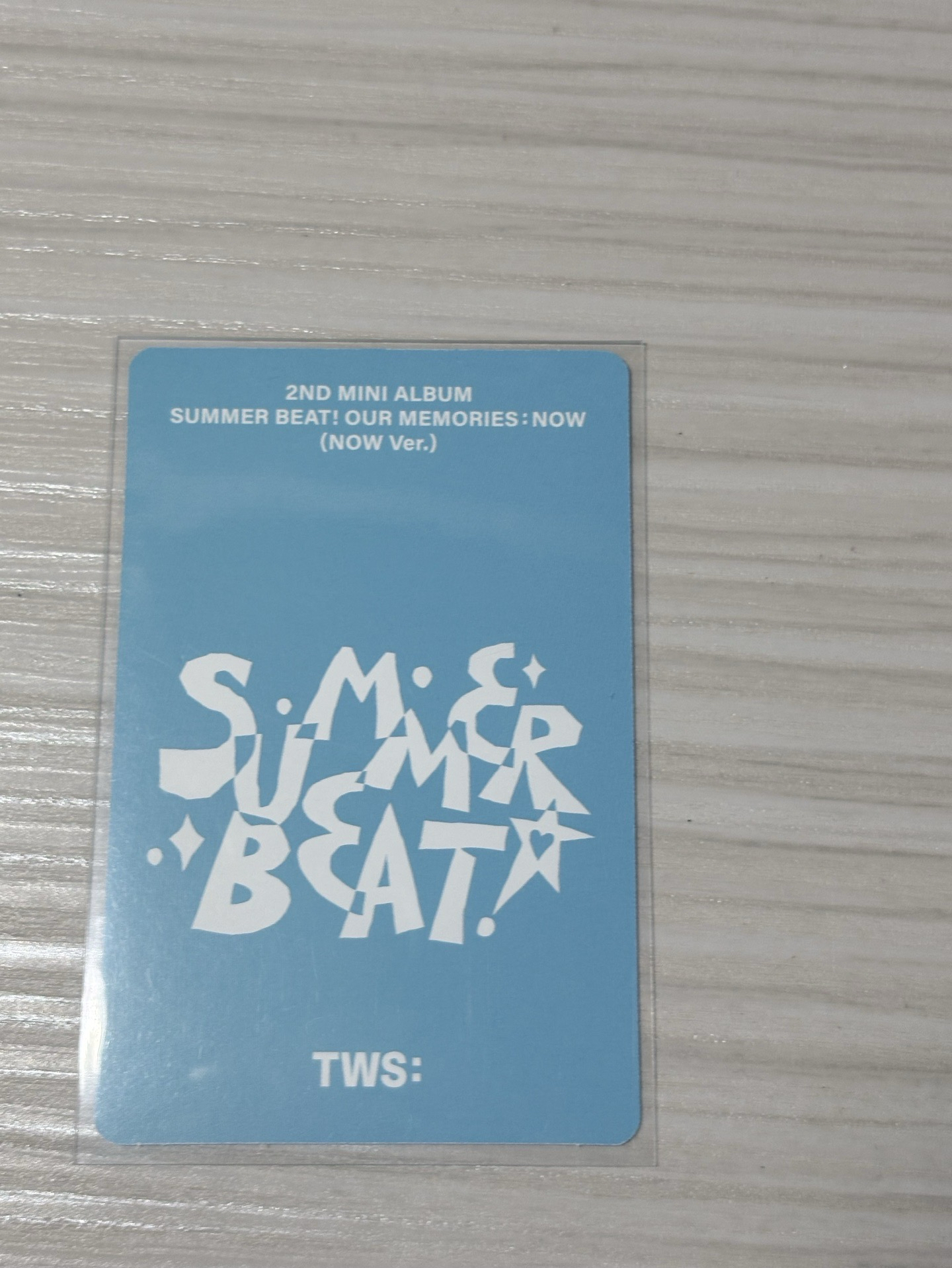 Tws 金道勳 迷二 小卡