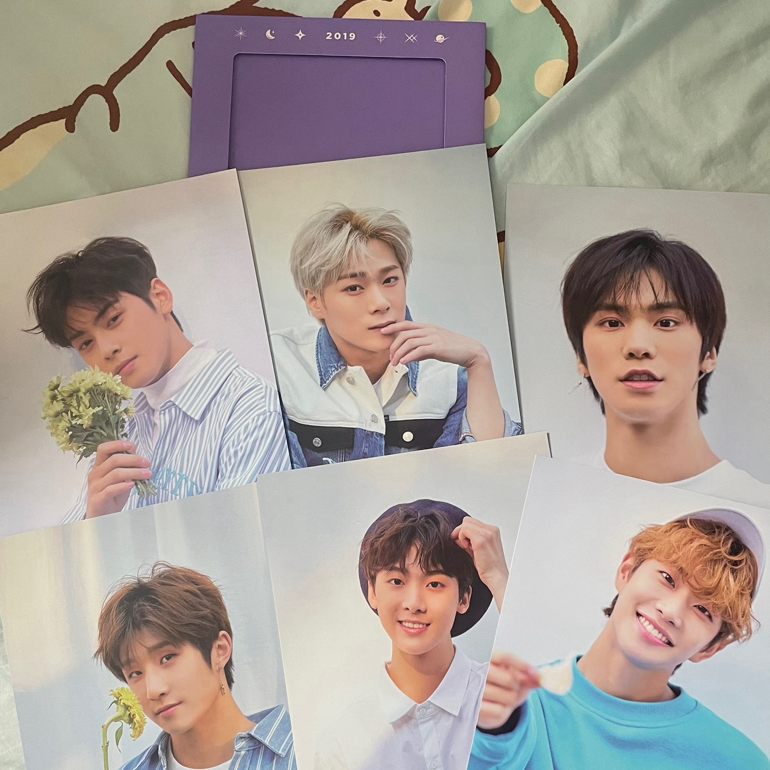 ASTRO 2019年曆 大卡相框組