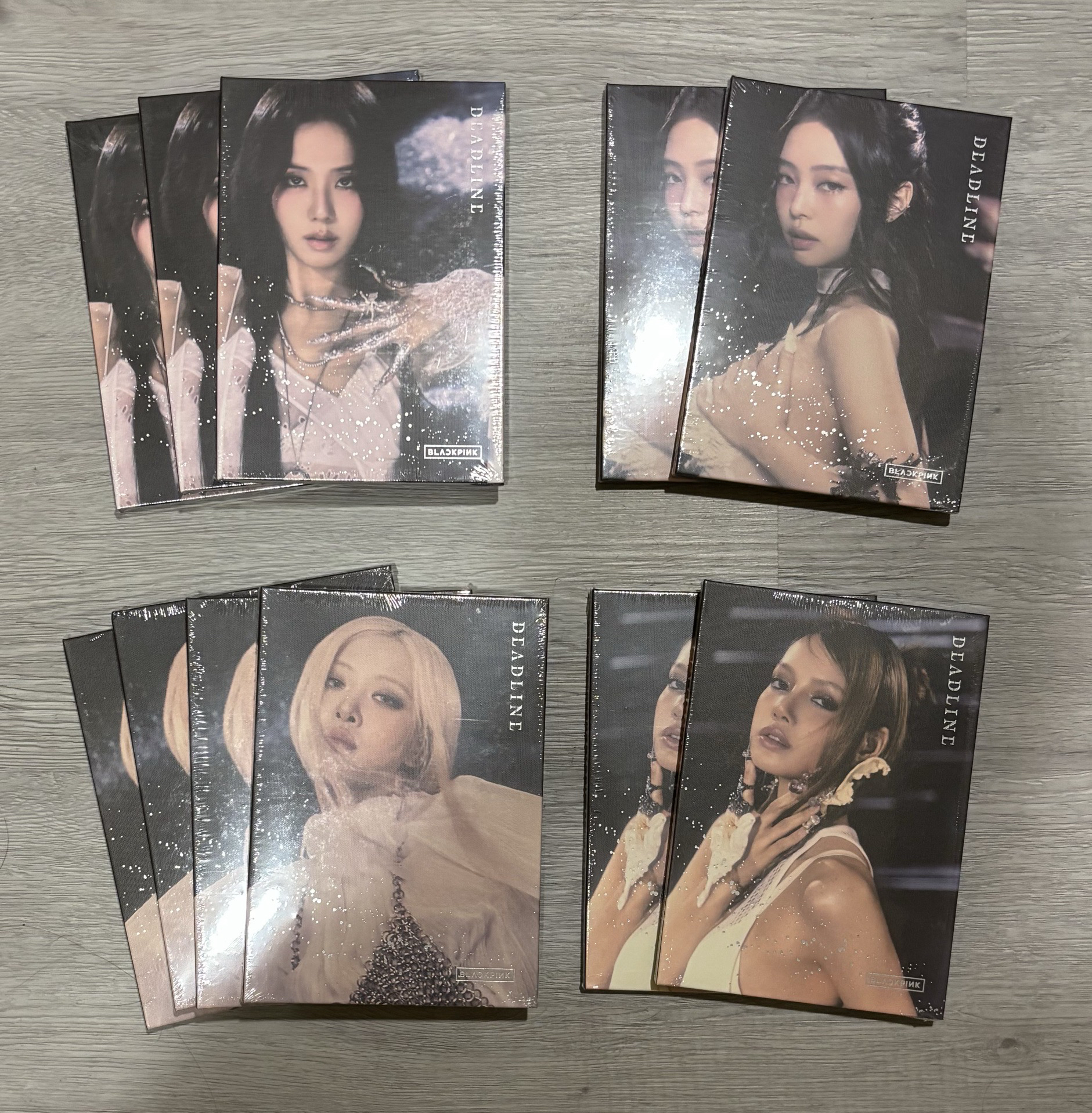 Blackpink Deadline Silver Ver. 單封全新未拆