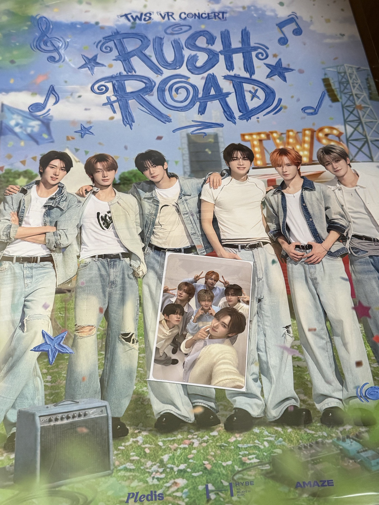 TWS第二週團卡戳臉+海報