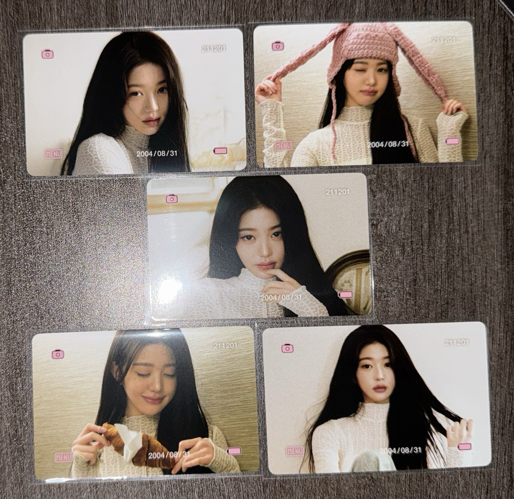 D社雜誌橫版卡 5張不拆 