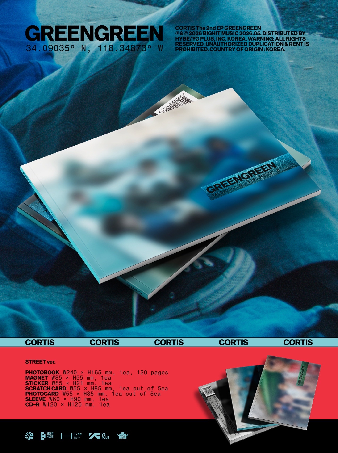 [GREENGREEN] PB一般專 CORTIS