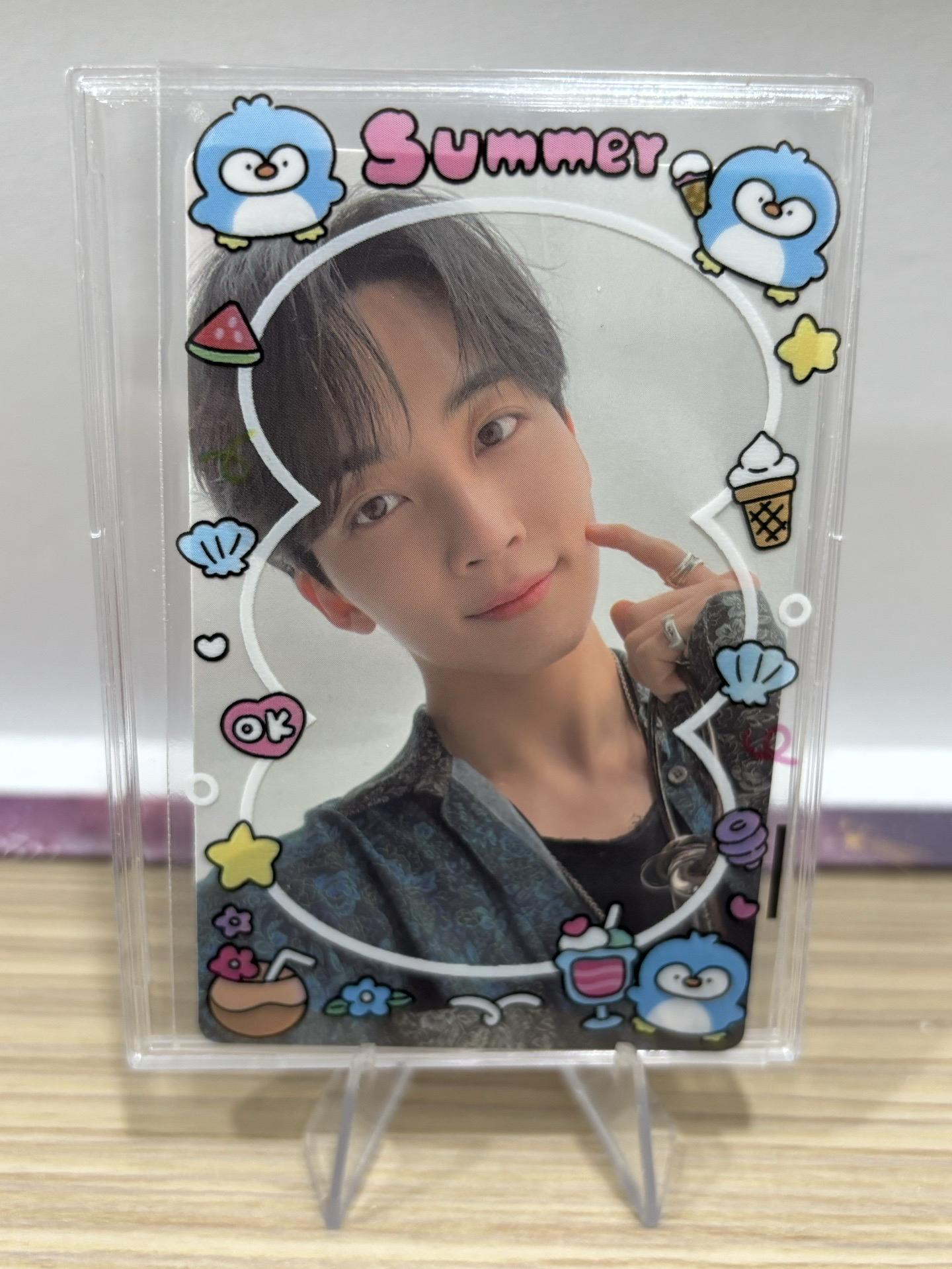 Seventeen 正四 CARAT ver. FACE THE SUN專輯卡  尹淨漢小卡