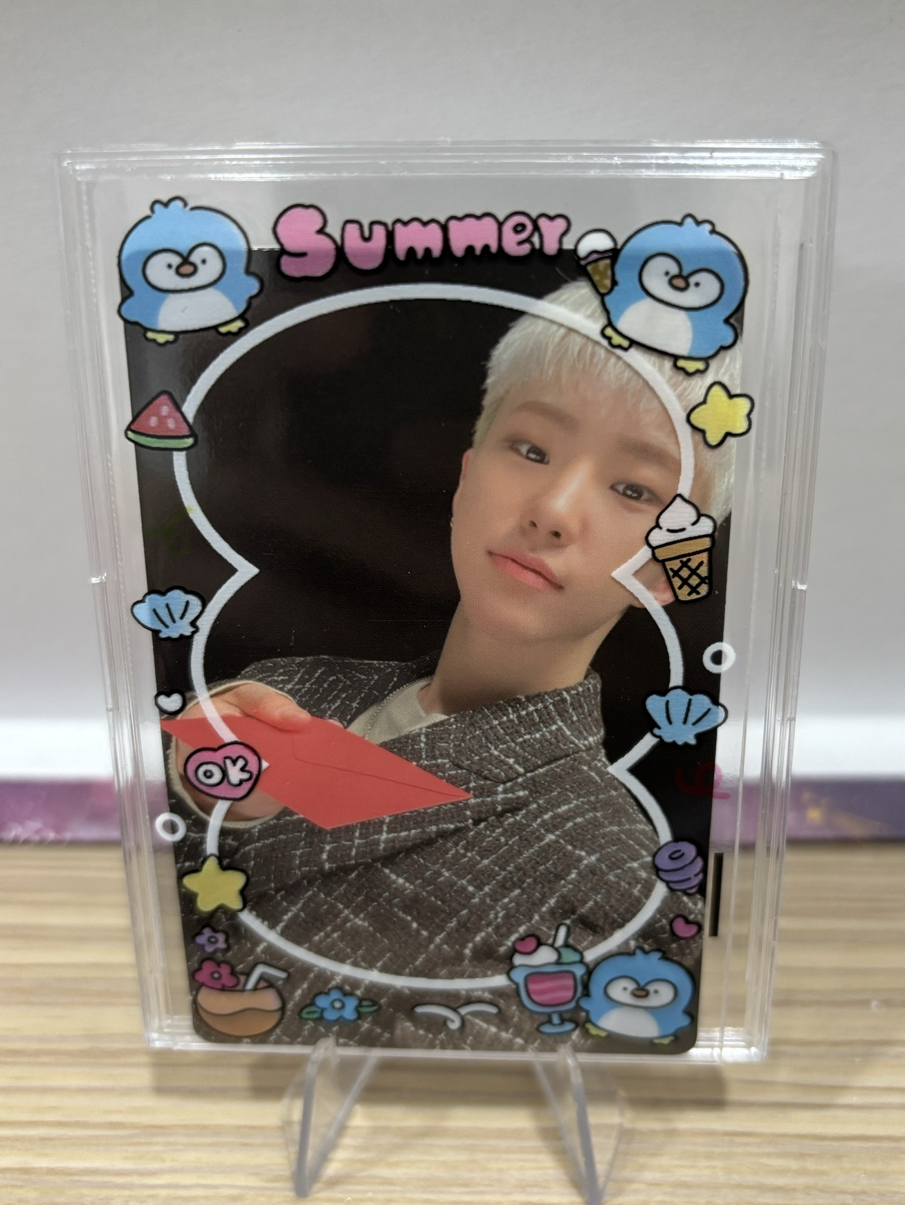 Seventeen 正四 CARAT ver. FACE THE SUN專輯卡  權順榮小卡