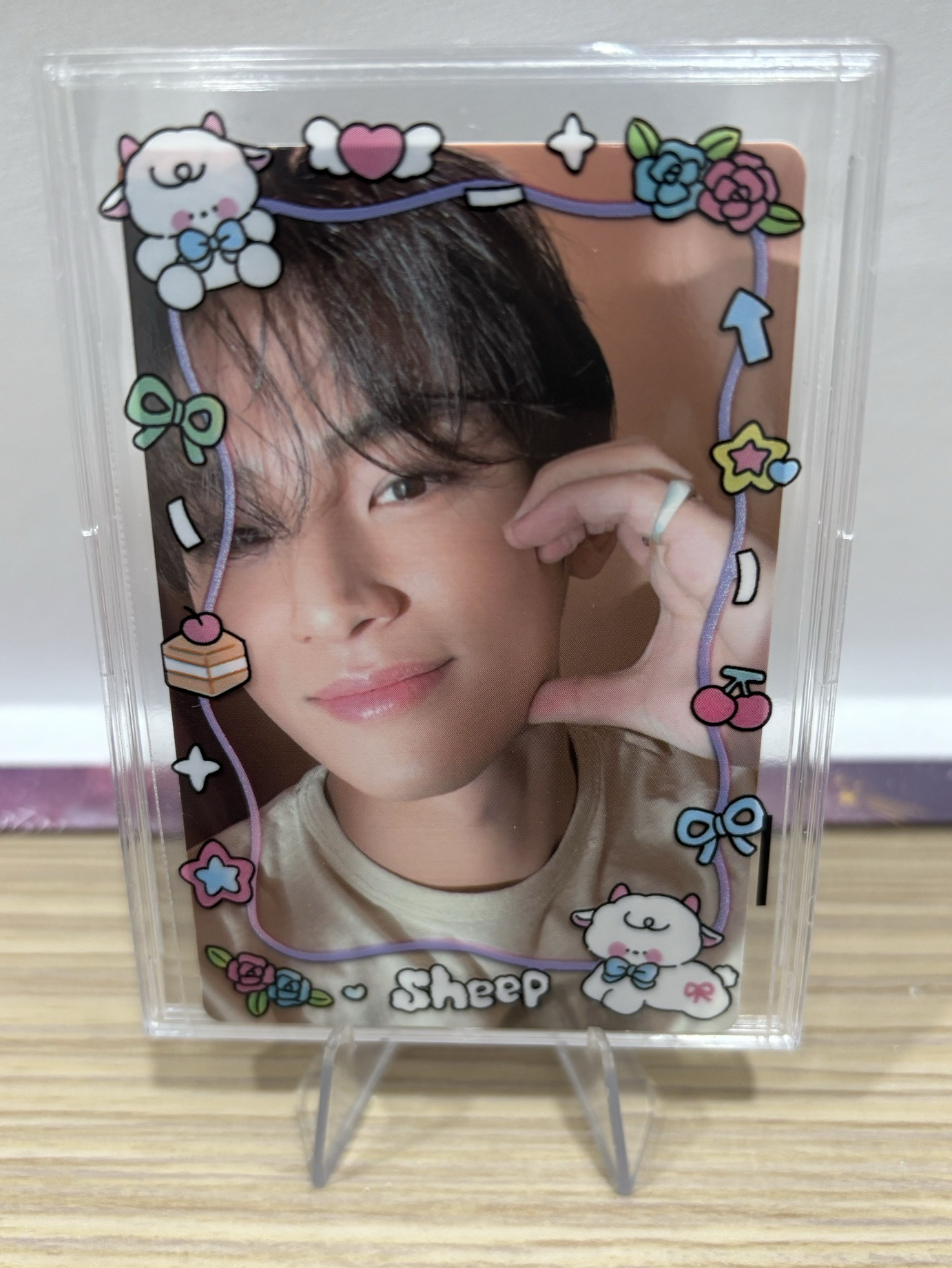 Seventeen 正四 CARAT ver. FACE THE SUN專輯卡  金珉奎小卡