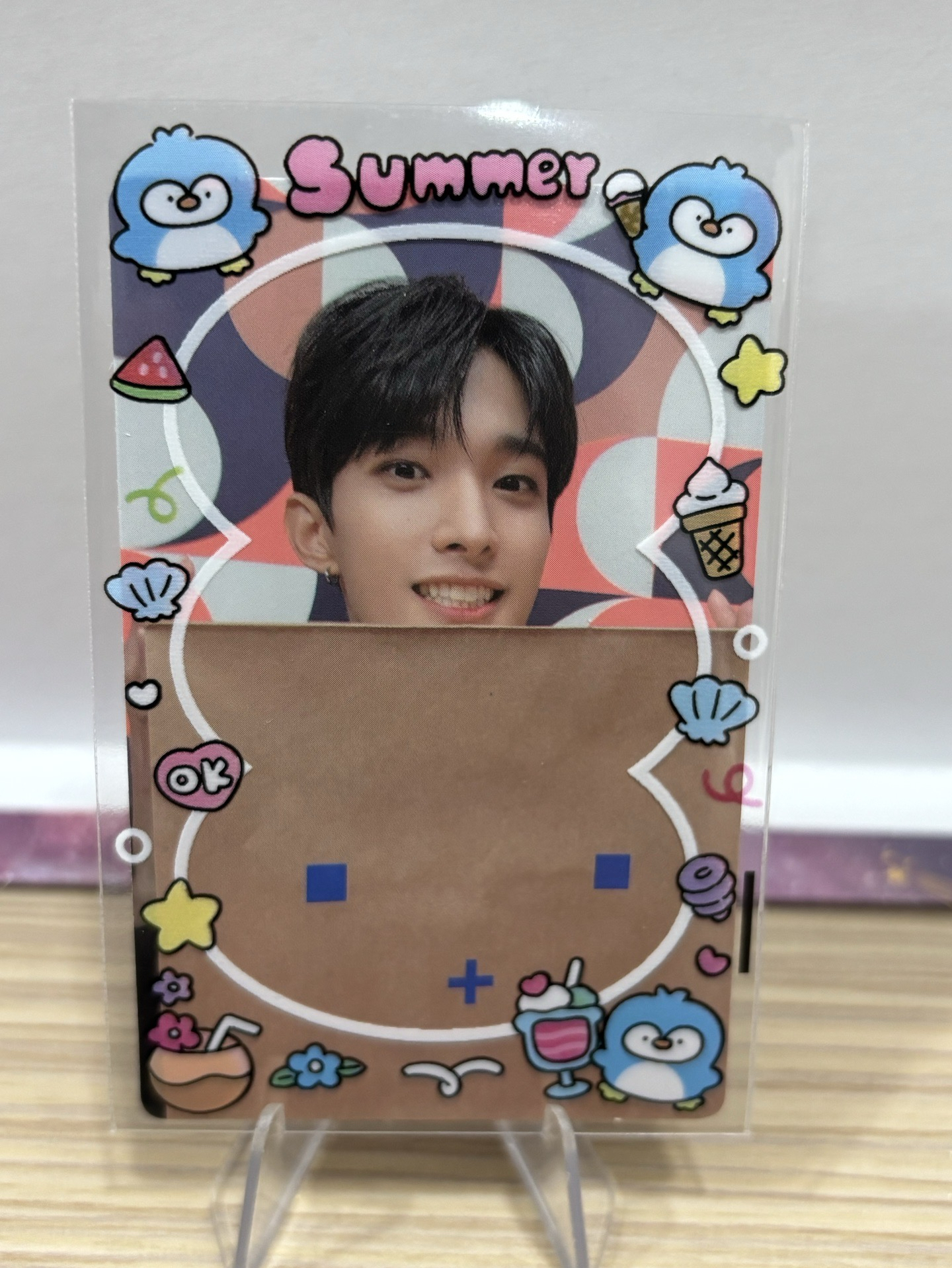 Seventeen 正四 CARAT ver. FACE THE SUN專輯卡  李碩珉小卡