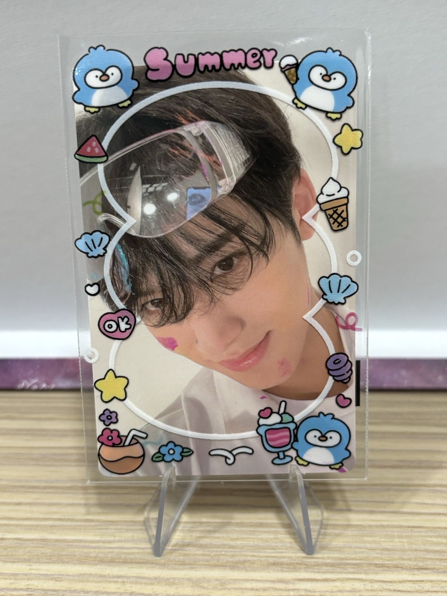 Seventeen 正四 CARAT ver. FACE THE SUN專輯卡  金珉奎小卡