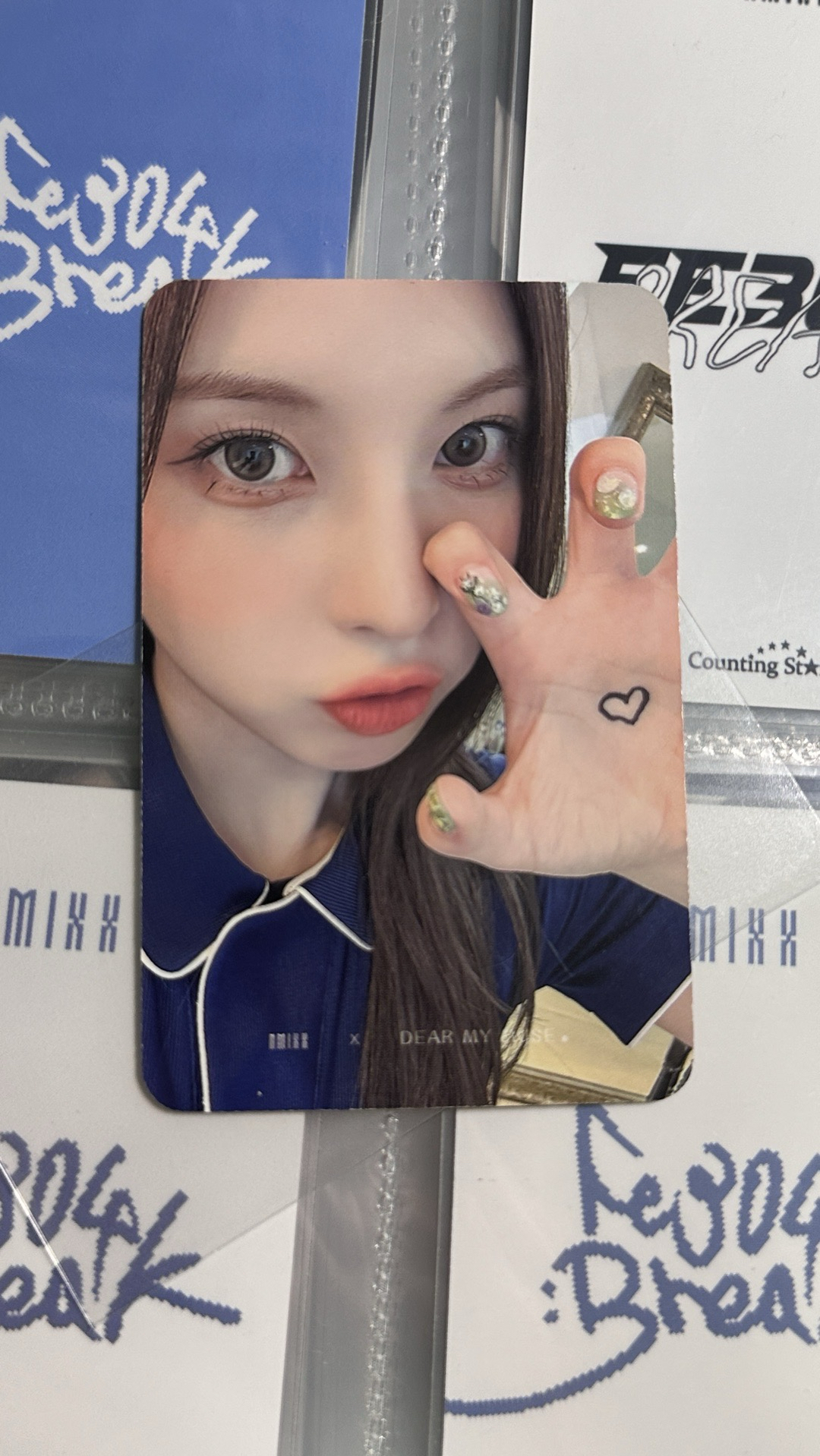 NMIXX dmm裴 雙面卡