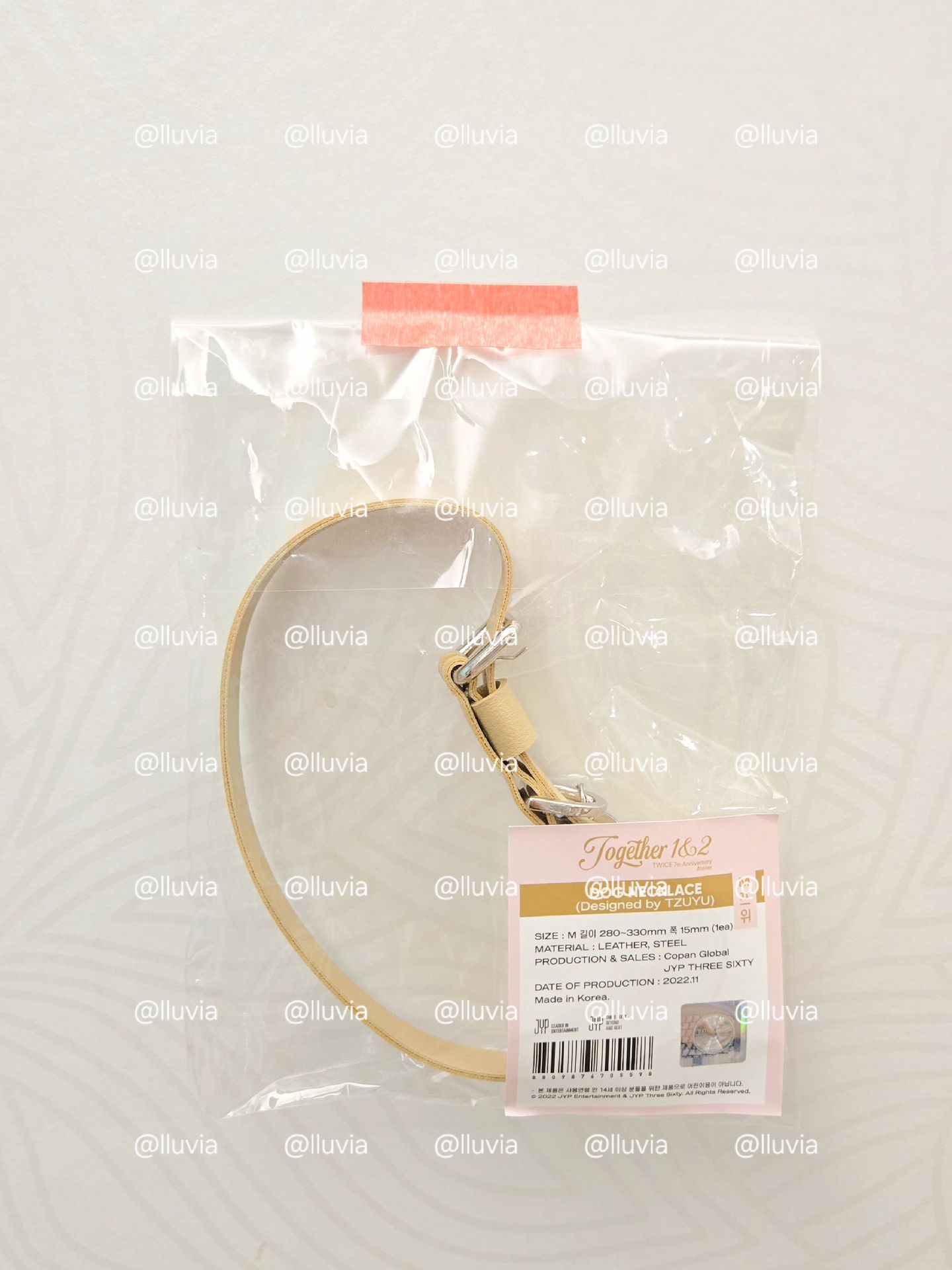 七週年 成員設計 項圈 by子瑜