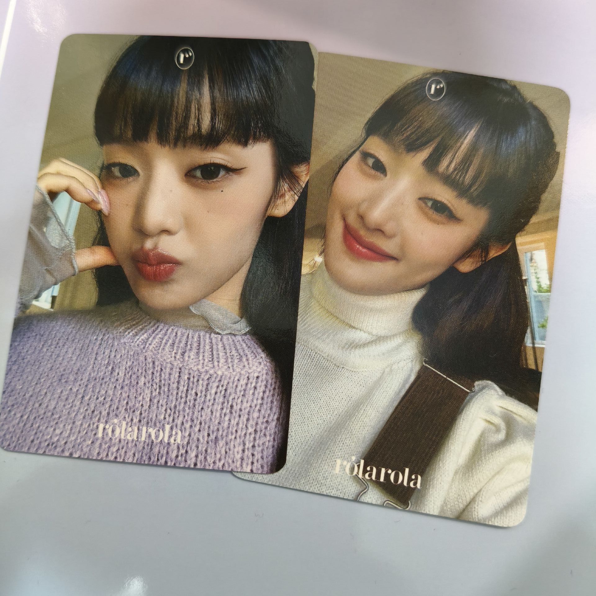 妮rola rola 冬季代言卡