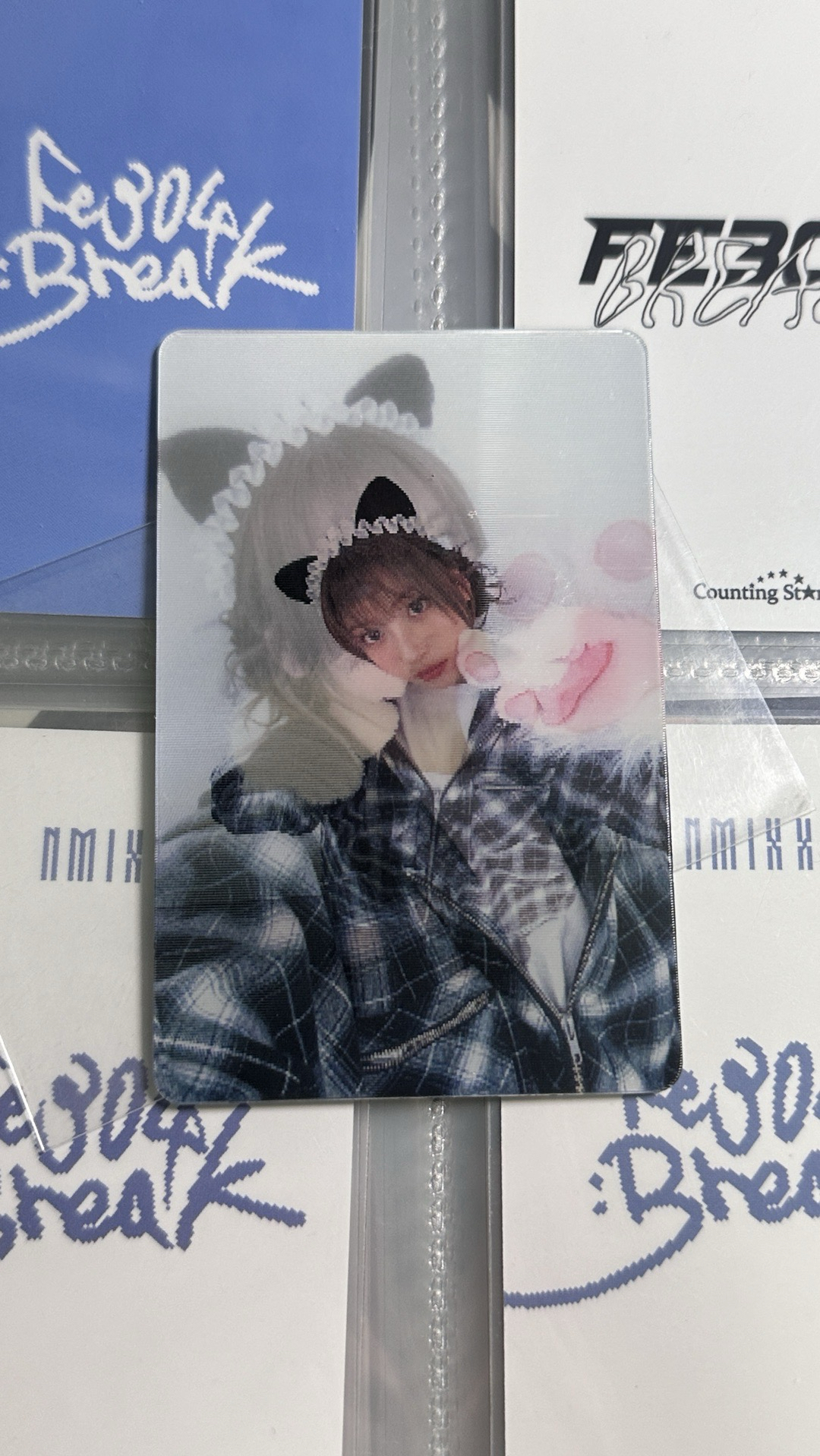 NMIXX 數星星喵喵拳友 變化卡