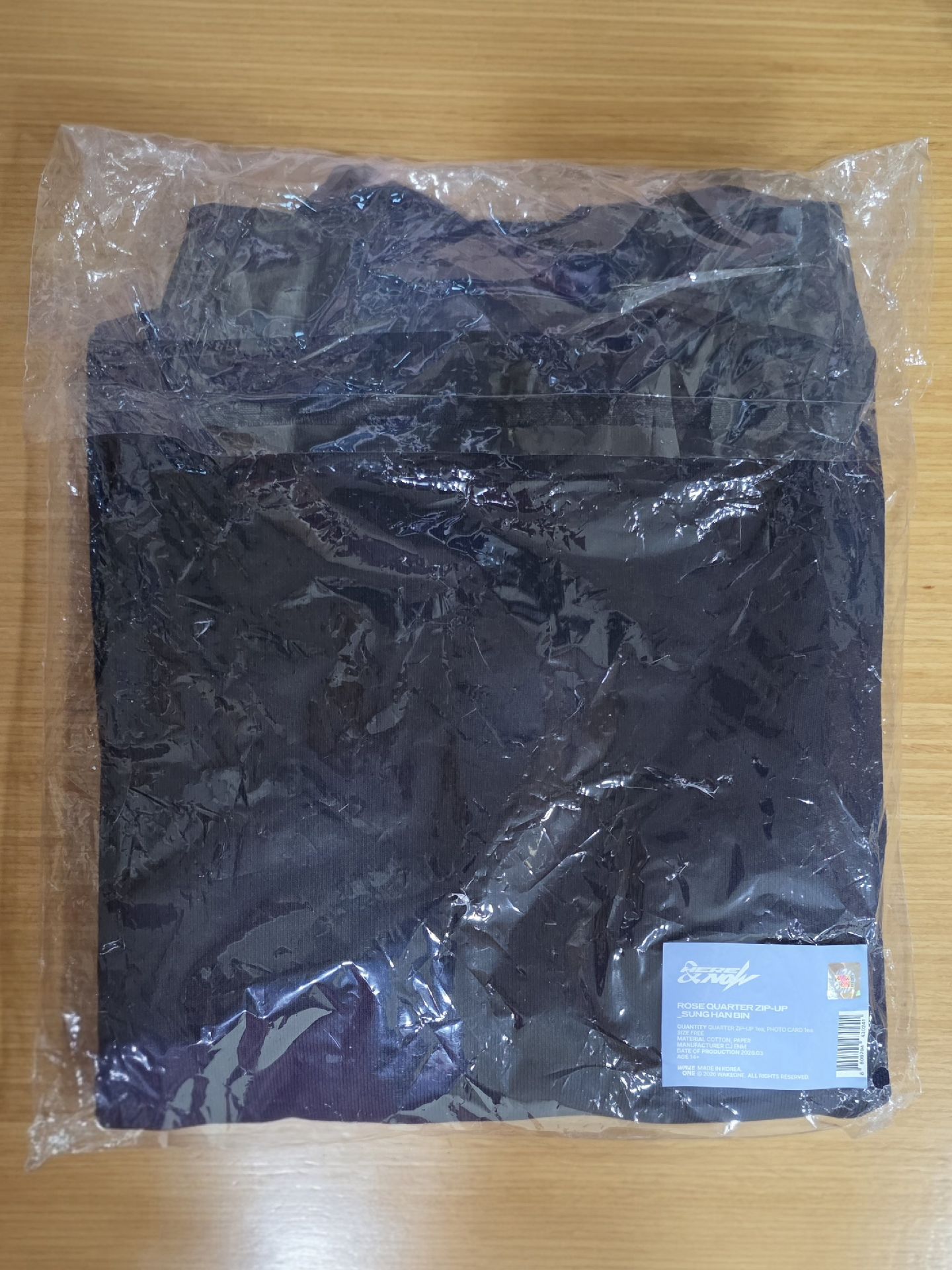 ZEROBASEONE 畢業安可場 韓彬長袖T (無小卡)