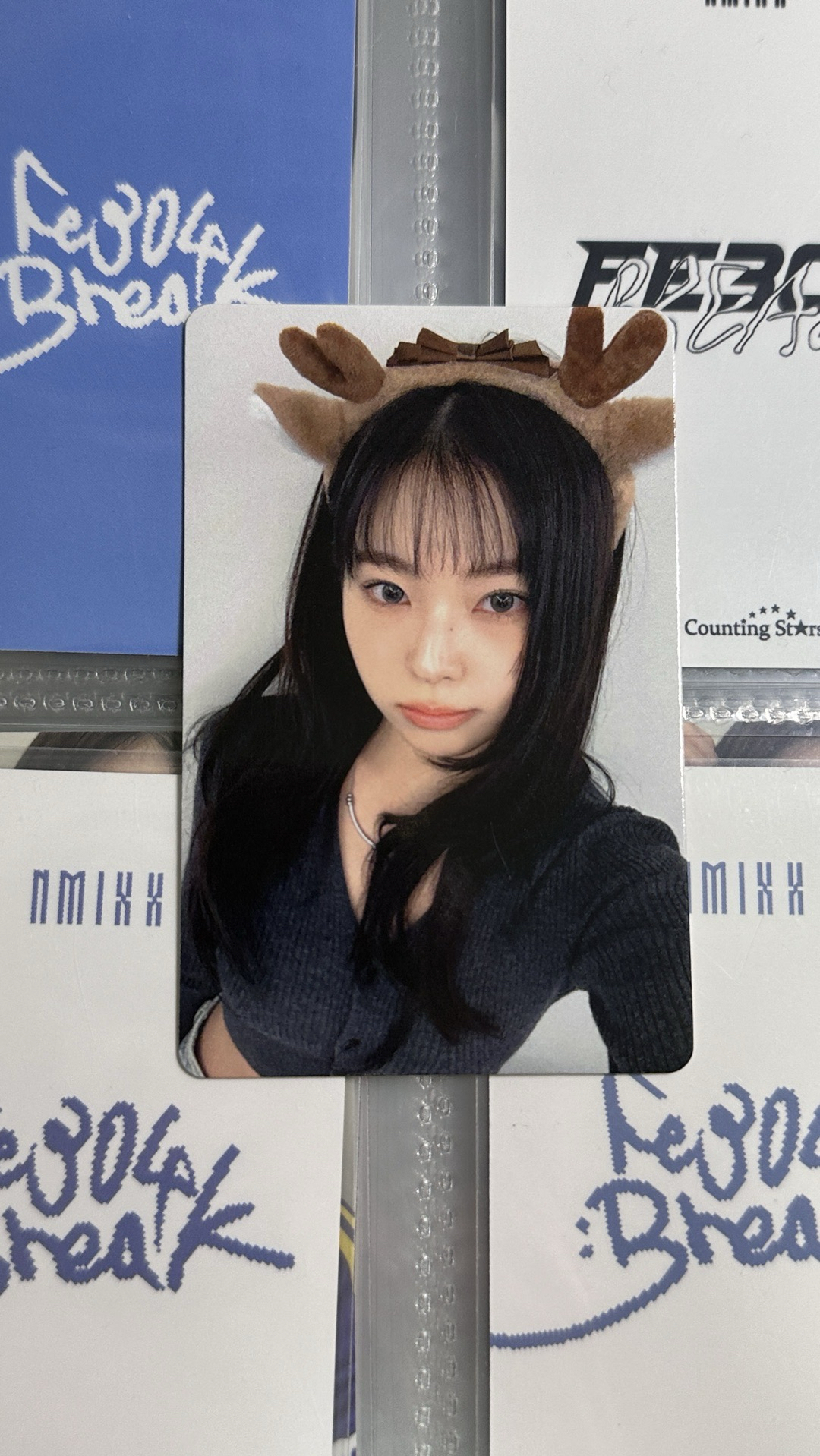 ✔️NMIXX 數星星小鹿圭 中文卡背