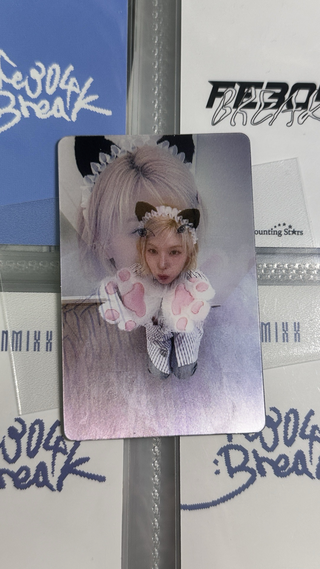 NMIXX 數星星喵喵拳裴 變化卡